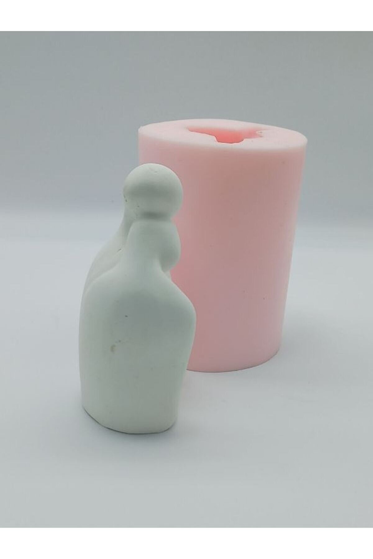 Kalıpcınızburada İki̇ Sevgi̇li̇ Si̇li̇kon Kalıp - K6894