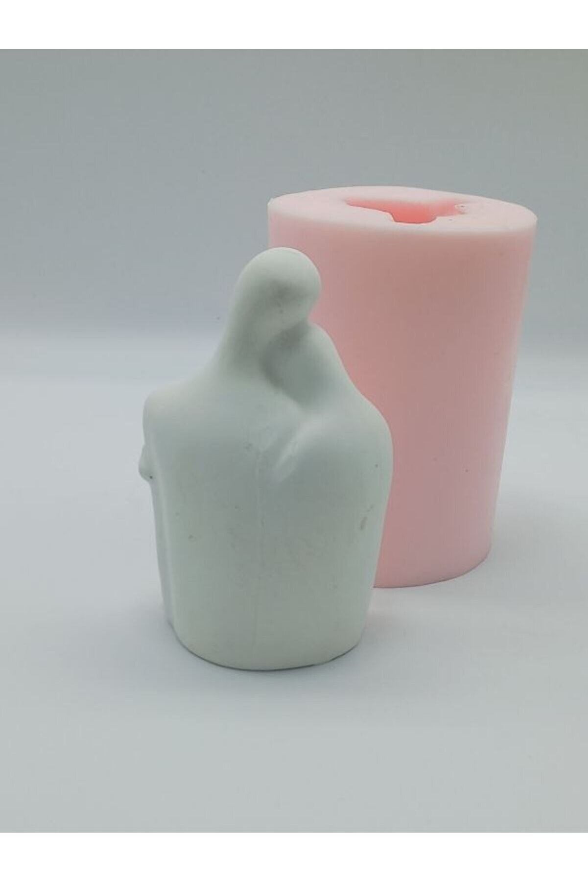 Kalıpcınızburada İki̇ Sevgi̇li̇ Si̇li̇kon Kalıp - K6894