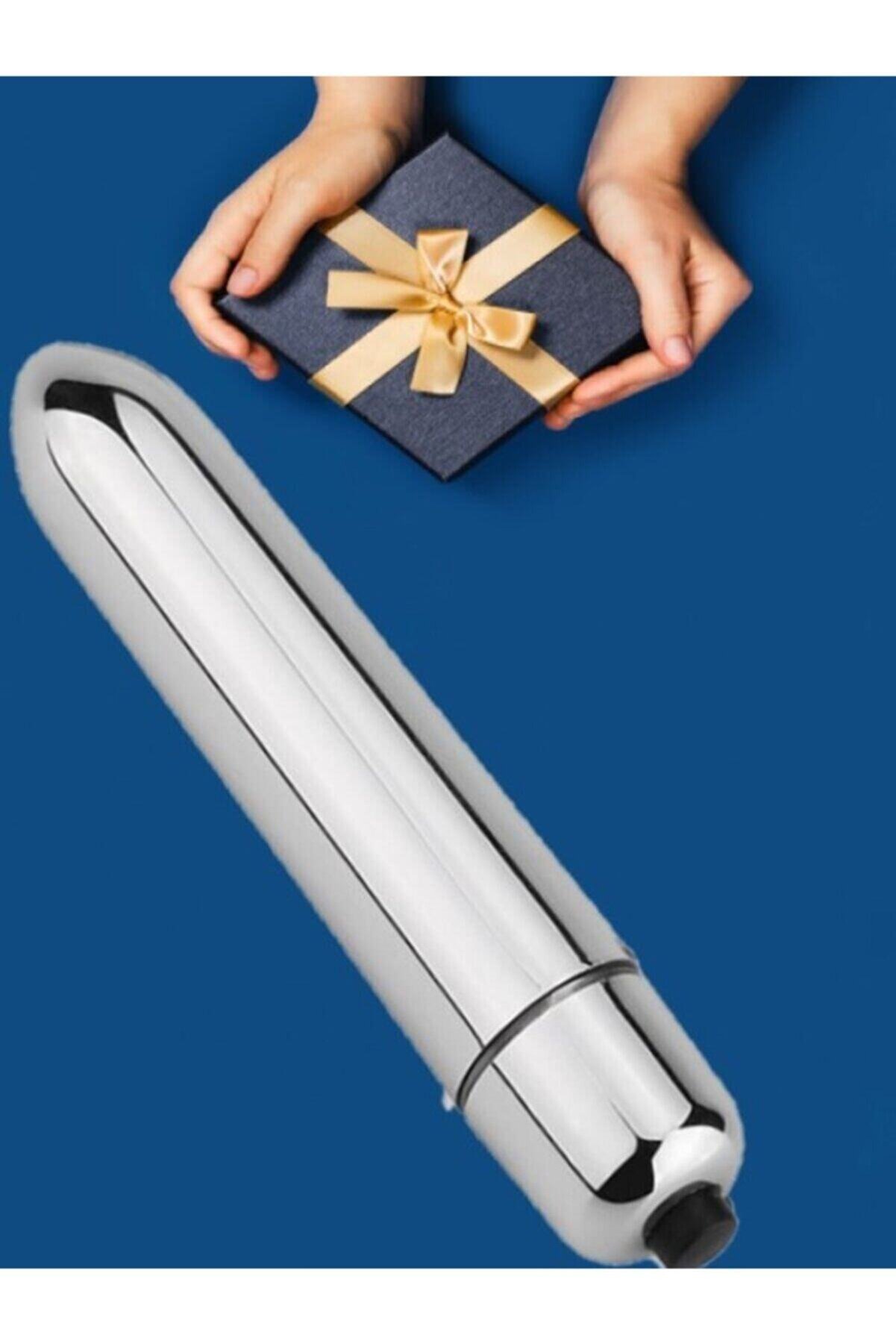 Erox 10 Mod Mi̇ni̇ Bullet Vi̇brat&ouml;r Si̇lver