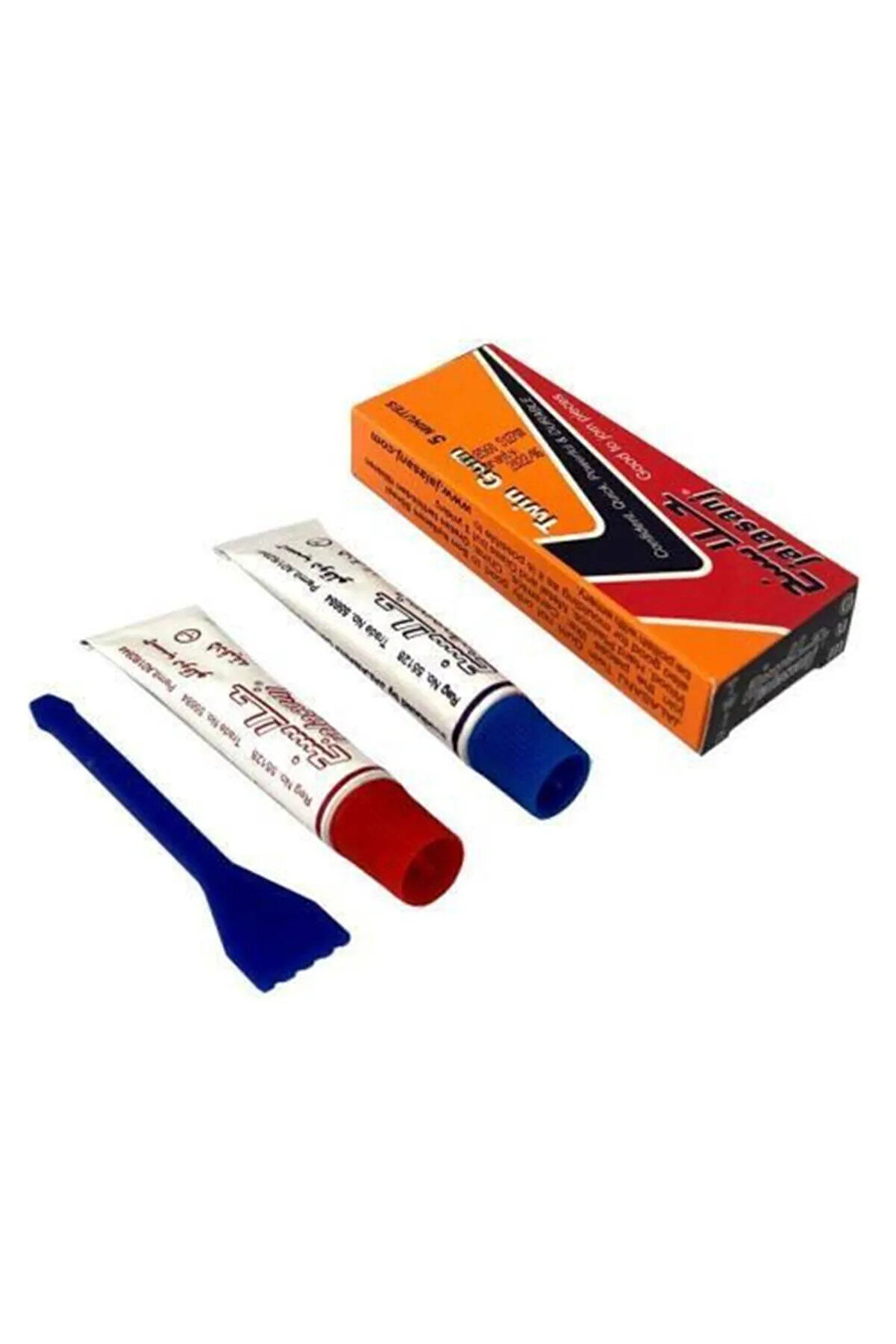 Iran Yapıştırıcı İki̇z Tüp Çeli̇k Plasti̇k Vb Ürünler Karışımı Kolay Kuvvetli̇ & Dayanıklı Ytk