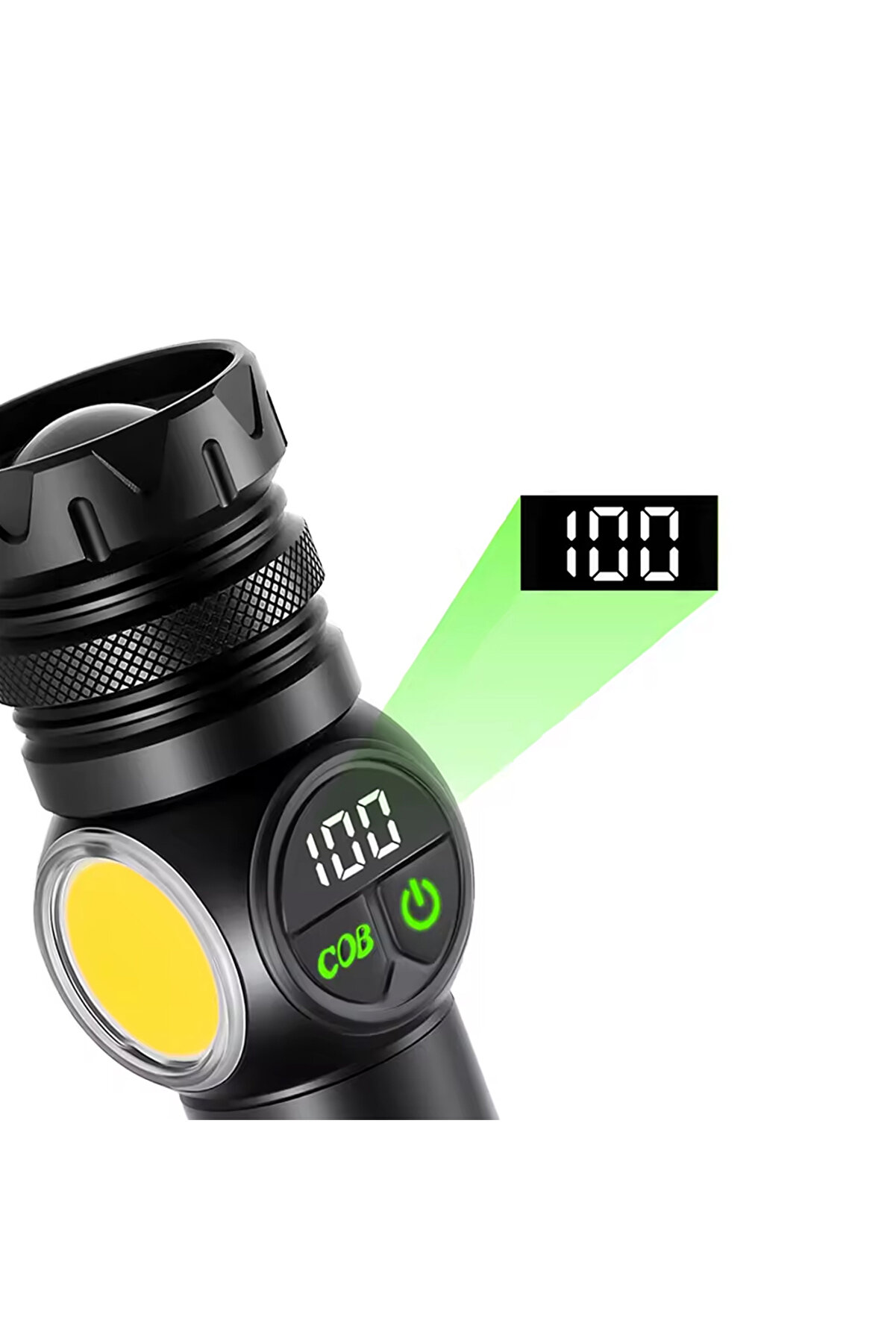 evimdeyokyok 9 Mod Şarjlı Kamp Lambası El Feneri WT-704