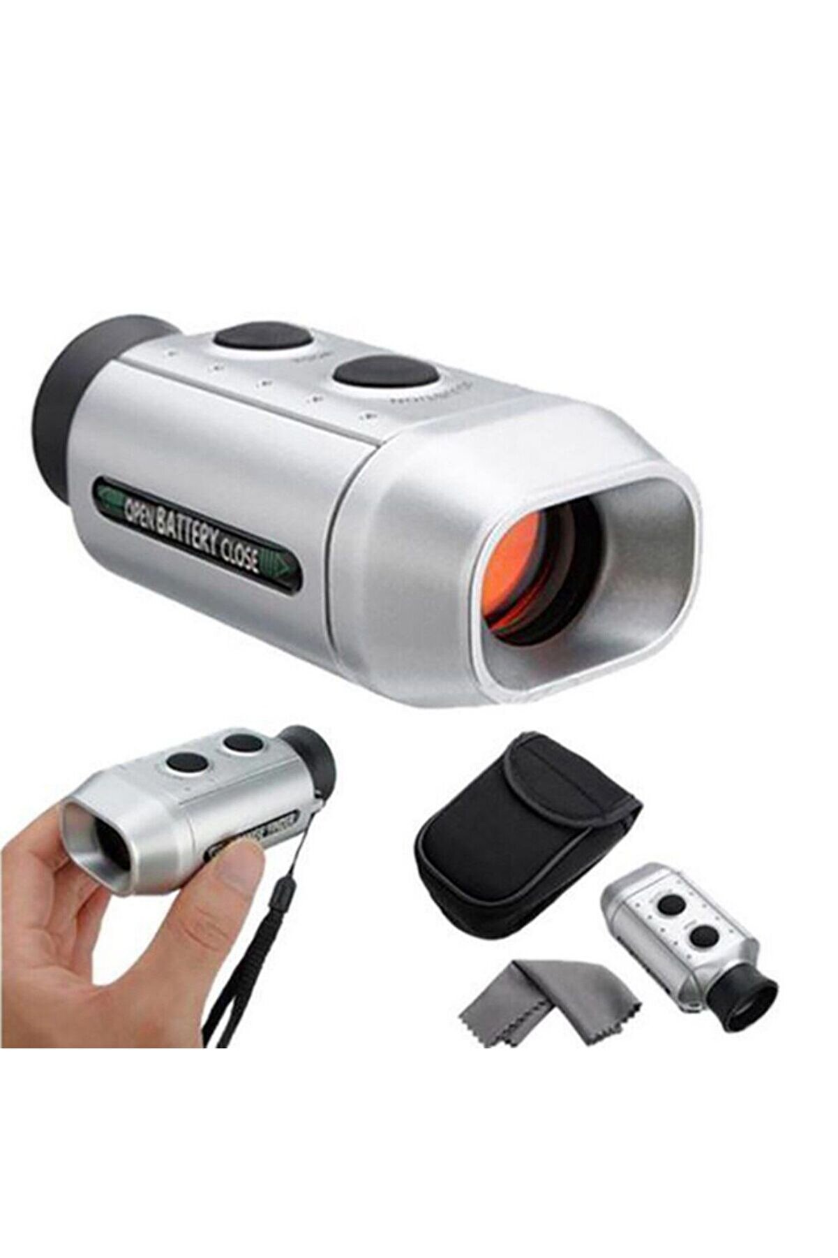 Ni̇kula Di̇ji̇tal Mesafe Bulucu Dürbün 7X18– Golf Oynayanlar İçi̇n Özel Telemetreli̇ – Golfscope Tdrtr