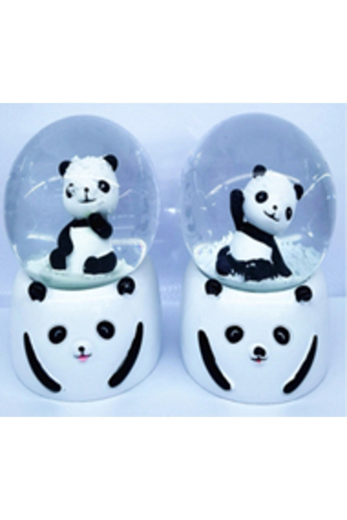 evimdeyokyok Siyah-beyaz Panda Kar Küresi Orta Boy Tdrtr