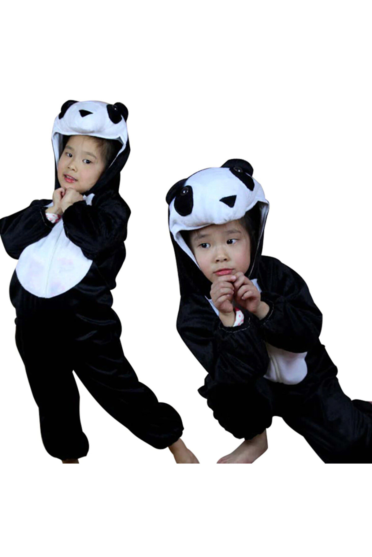 evimdeyokyok Çocuk Panda Kostümü 2-3 Yaş 80 cm TdrTR
