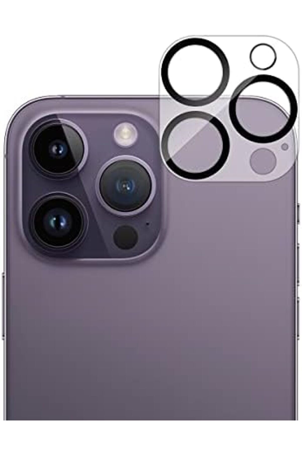 Polysi̇ght Labs Kamera Lens, ( 14 Pro Max/ 14 Pro), Bllk, Şeffaf Trendzap 467437