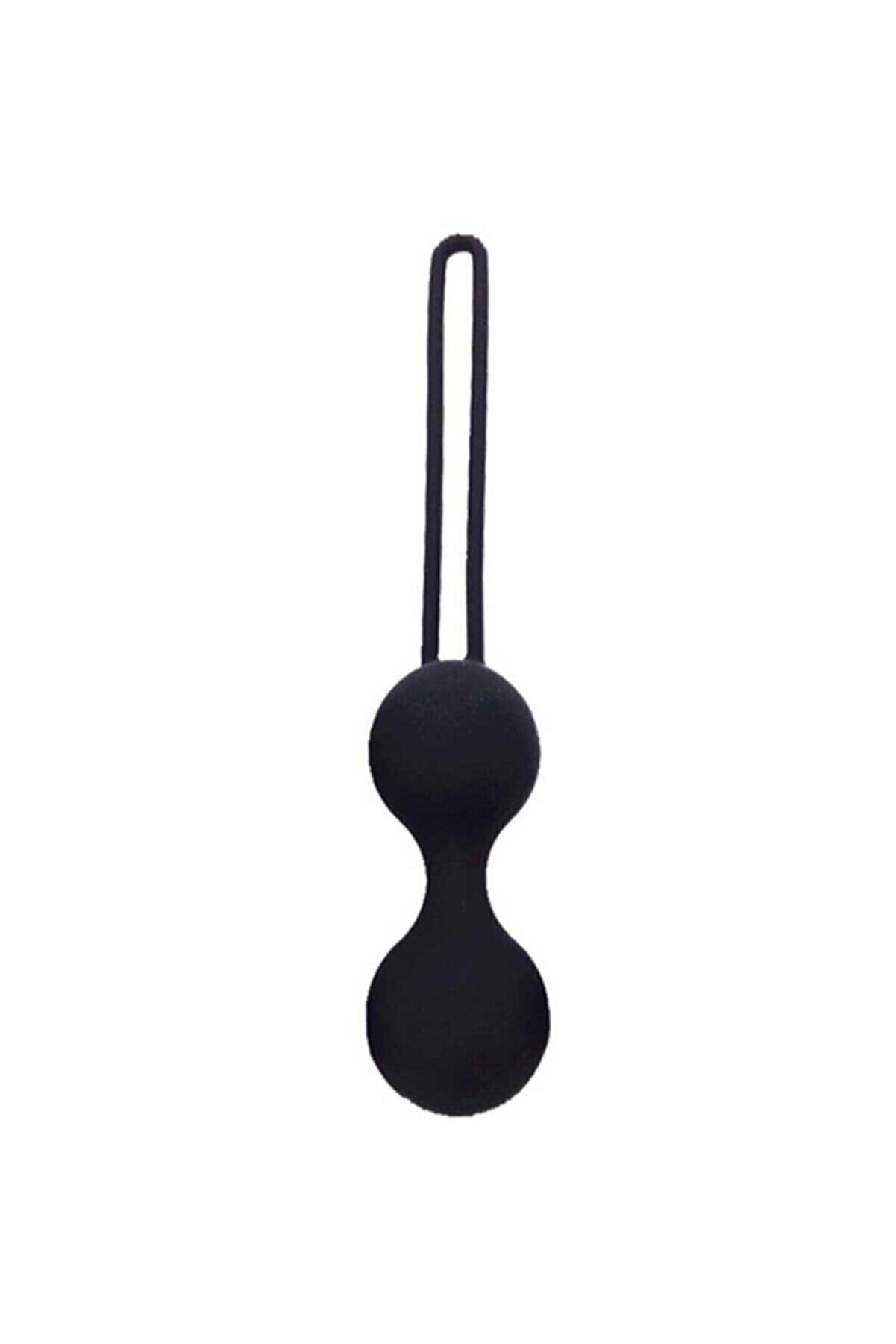 Erox Kegel Benwa Ball Medi̇kal Si̇li̇kon Metal Ji̇ggle Kegel Top Si̇yah