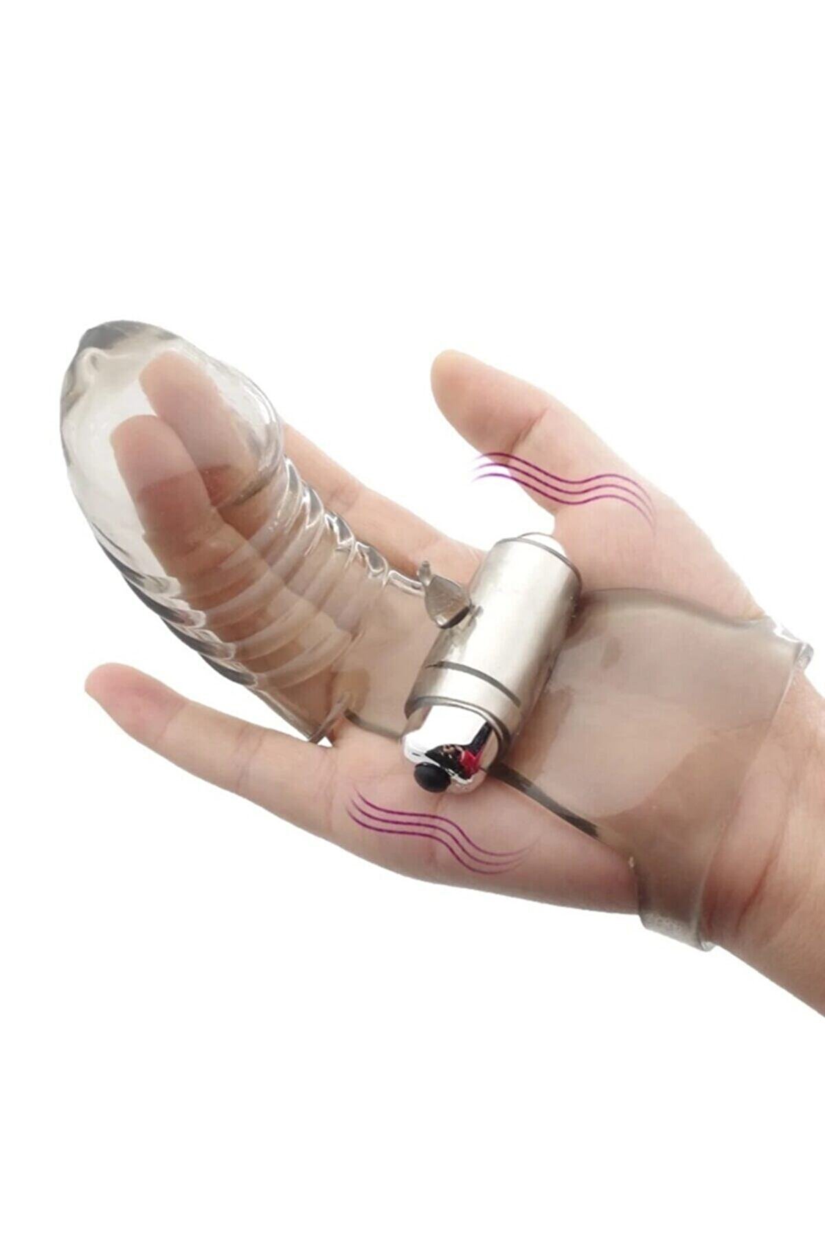 Erox Mi̇ni̇ Fi̇nger Ti̇treşi̇mli̇ Parmak Vi̇brat&ouml;r Mor