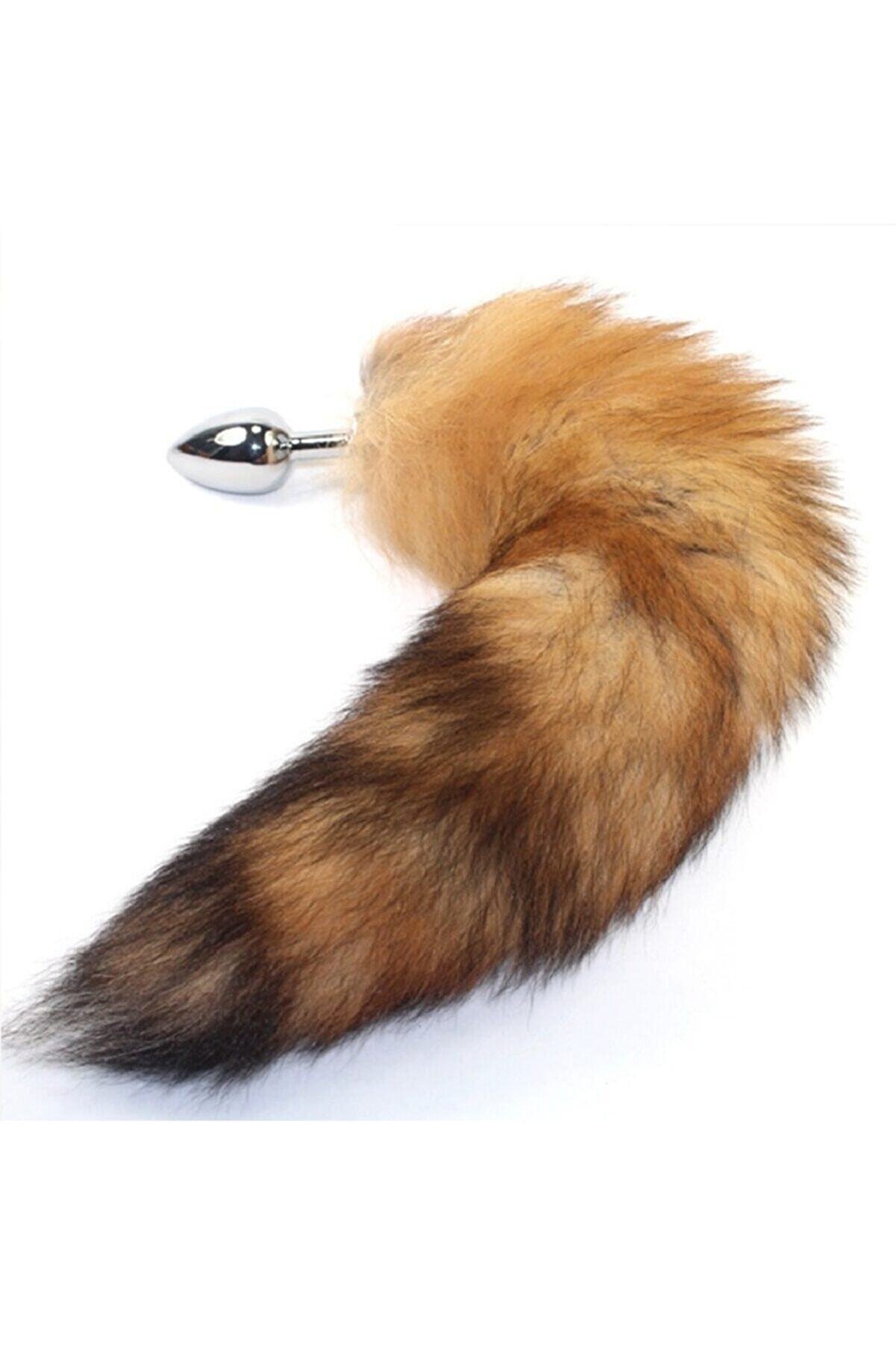 Meyrabest Fox Tai̇l Kuyruklu Metal Anal Plug