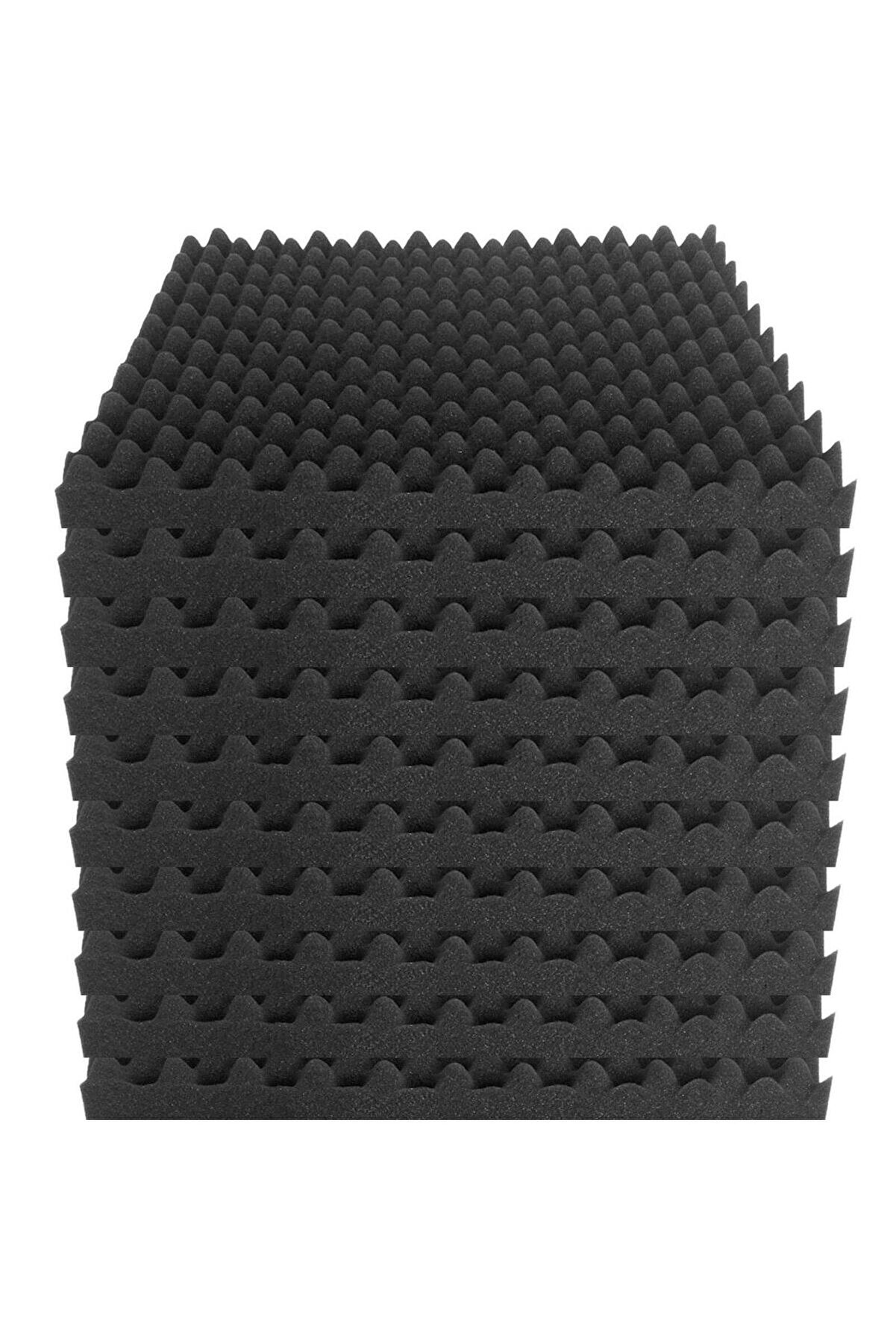 evimdeyokyok 40 mm Yanmaz Akustik Yumurta Sünger 50 Dns 100cm  X 100 cm 1m²