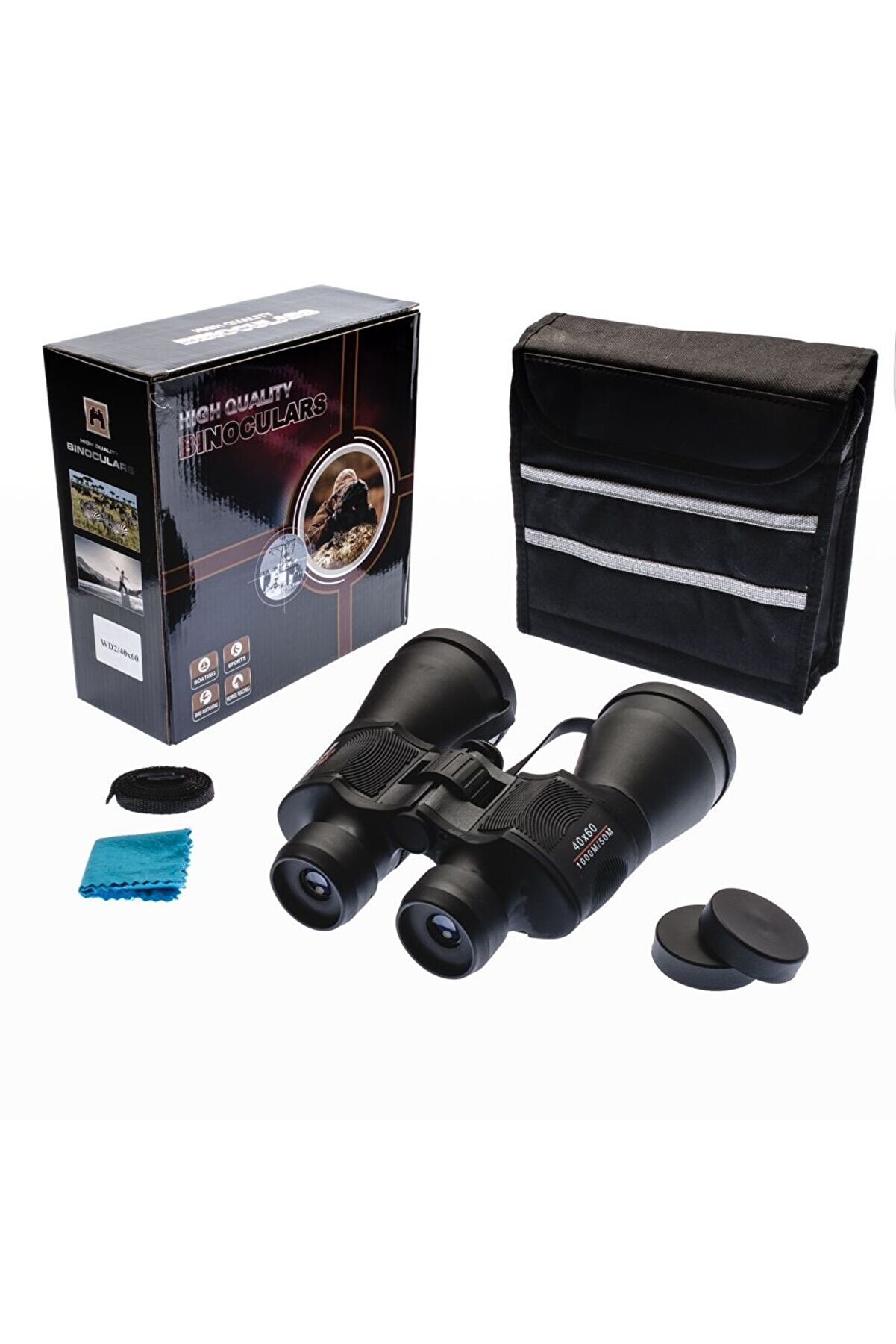 evimdeyokyok Breaker 40x60 Wd2 Çift Göz Ayarlı Profesyonel El Dürbünü – 1000m/50m Tdrtr