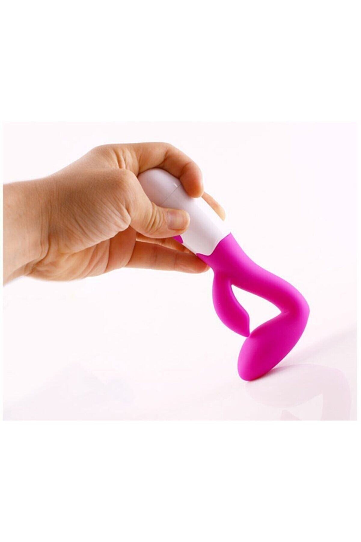 Erox 10 Mod Ti̇treşi̇mli̇ Ultra L&uuml;ks Esnek Kli̇tori̇s Rabbi̇tli̇ Teknoloji̇k Vi̇brat&ouml;r G-Spot