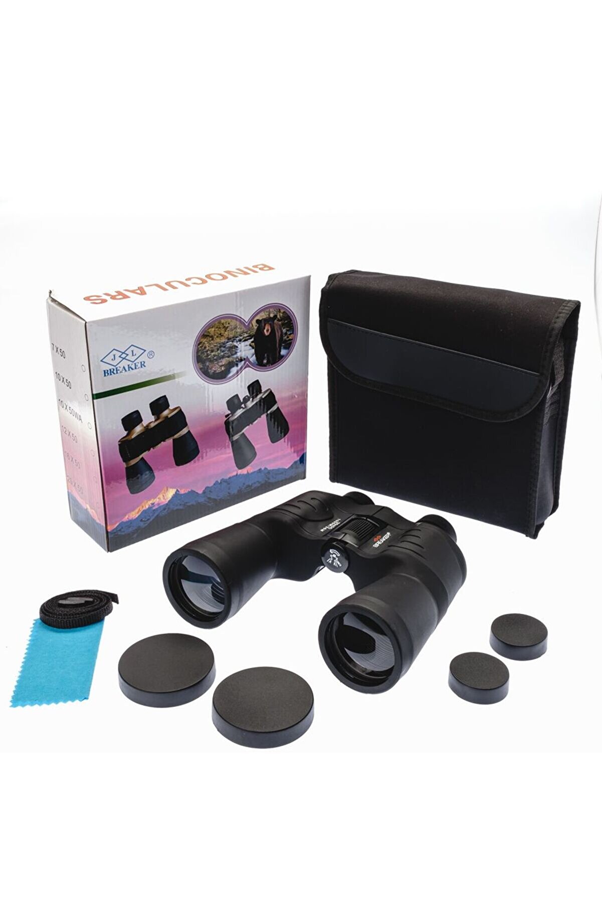 evimdeyokyok Breaker 20×50 Ct Profesyonel El Dürbünü – 1000m/56m – Siyah Tdrtr