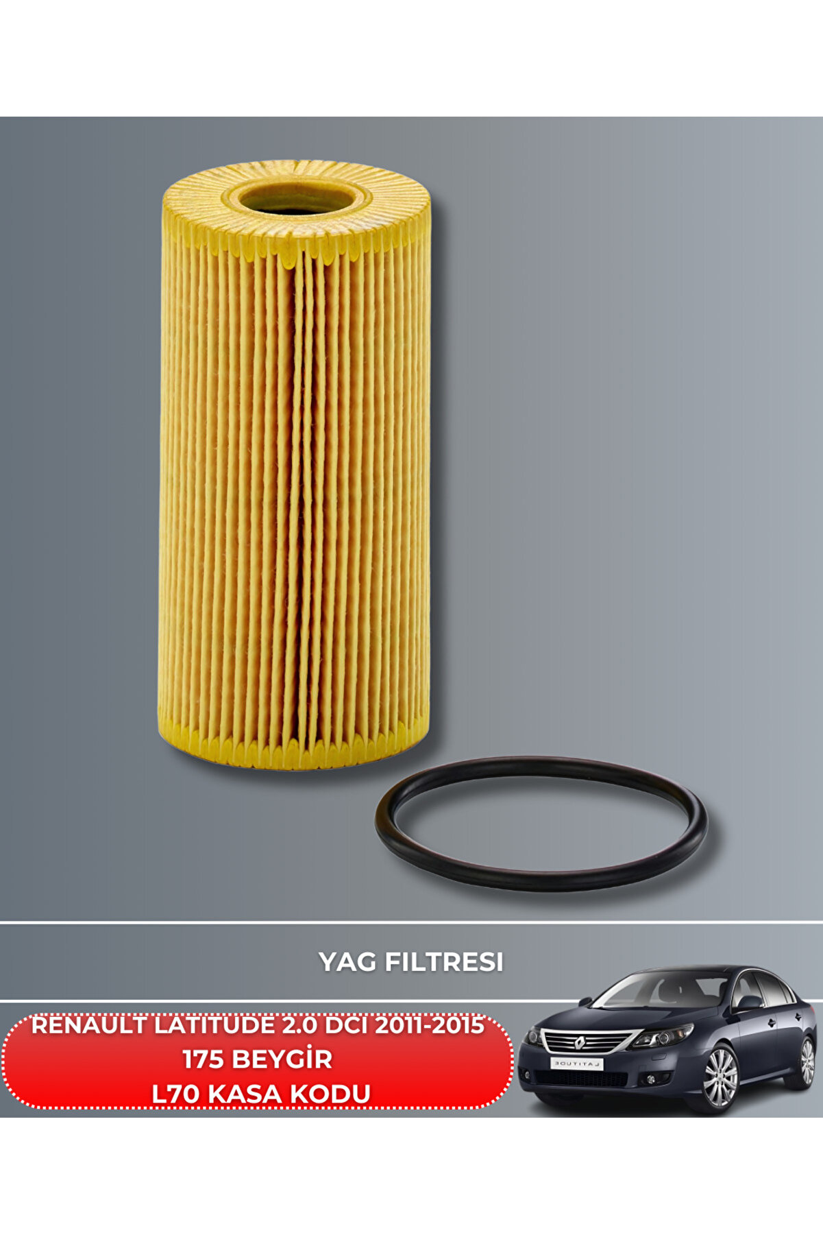 Renault Latıtude 2.0 Dcı 2011-2015 175 Beygi̇r Fi̇ltre - Yağ Bakım Seti̇