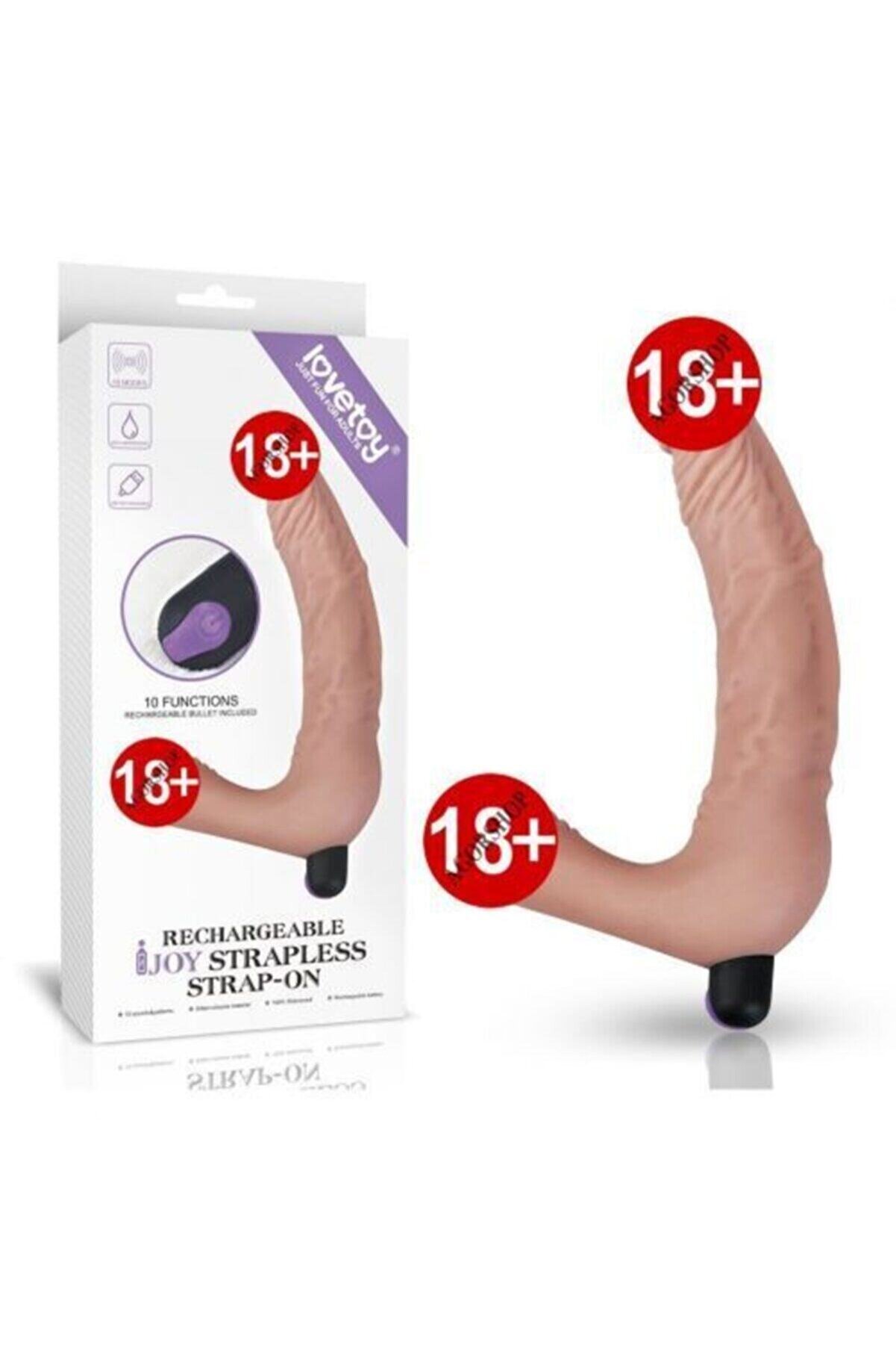 Meyrabest Lovetoy Rechargeable Ijoy Strapless Strapon - &Ccedil;ok Ama&ccedil;lı Reali̇sti̇k Peni̇s-R552