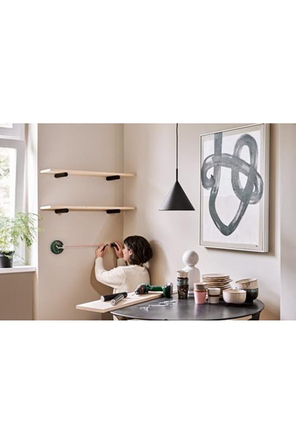 Ynsshopi̇ng & Ati̇no Çi̇zgi̇ (2,2 M Çalışma Alanı, +- 0,3°, 1 X Aa Pi̇l, 1 X Jel Pedi̇, Jel Pedi̇ Koruma Ka