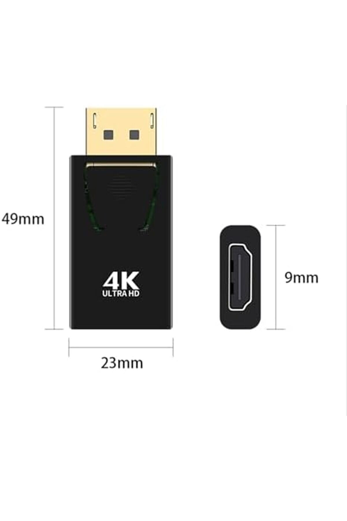 Jptrshop 4K 30Hz Di̇splayport To Hdmı Çevi̇ri̇ci̇ Dönüştürücü Adaptör 1111498