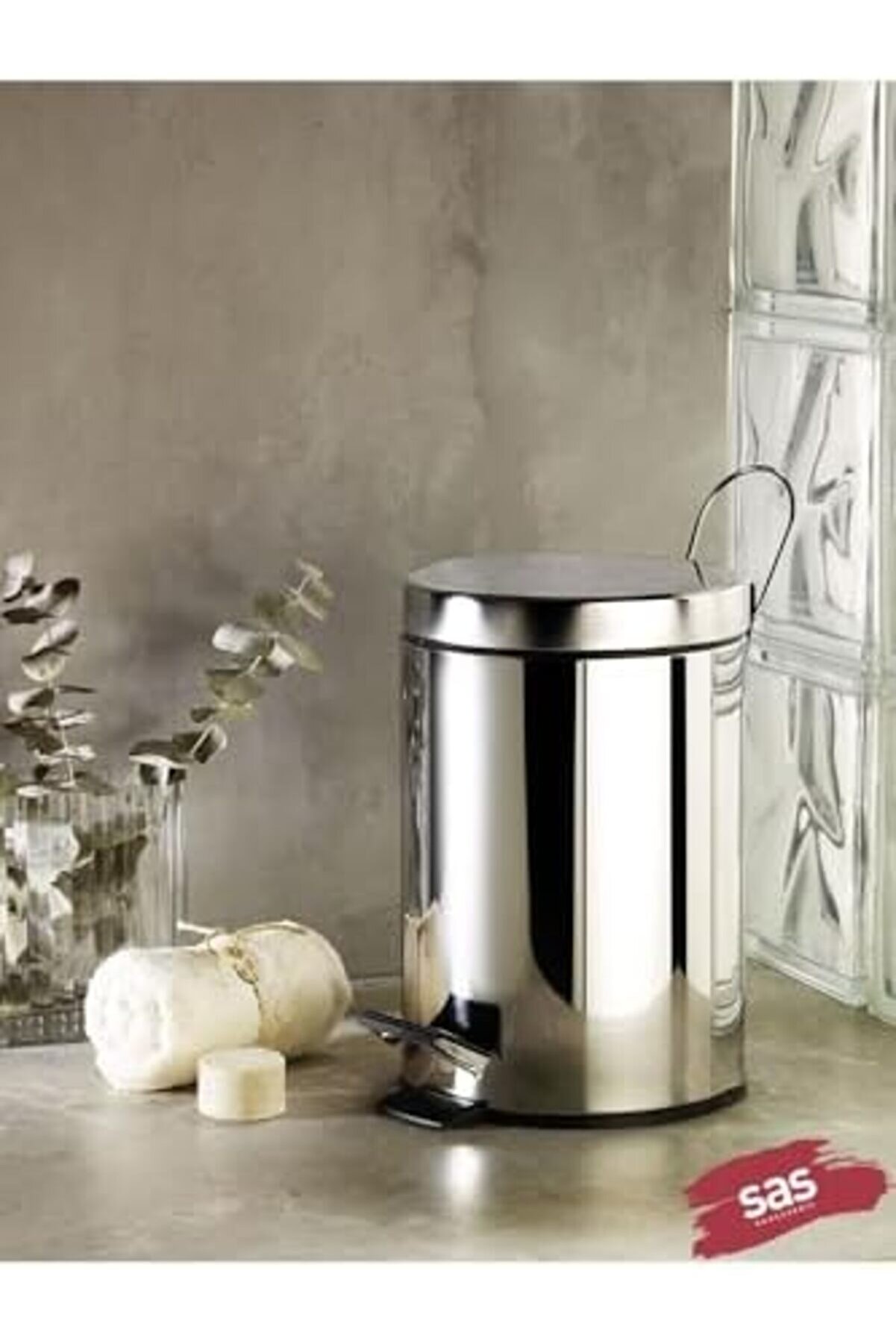 Buybeam Pedallı Çöp Kovası 3 Lt Eko Polyrush 1063348