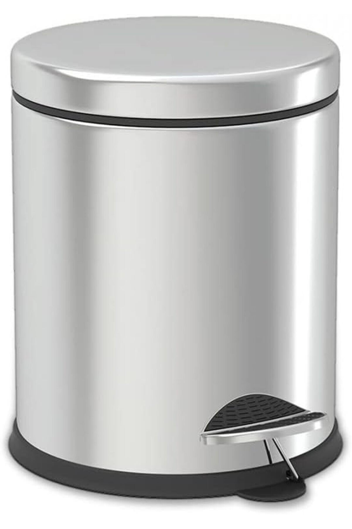 STOREMAX GÇAVM Banyo Krom 3 Lt Micro Pedallı Çöp Kovası ShopGÇ 1174074