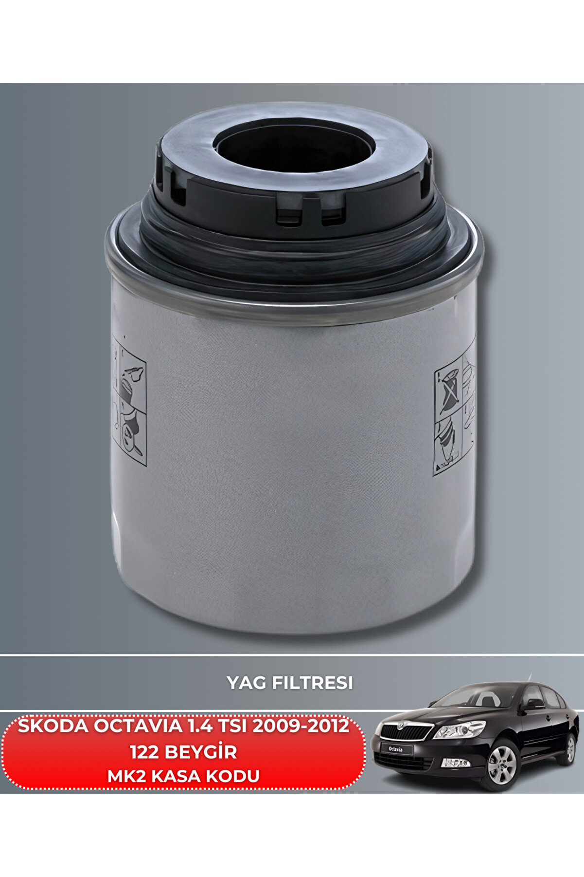 Skoda Octavıa Benzi̇n 2.0Fsi̇ Kw110 Hp150 2004-2008 - 5Lt Yağ Bakım Seti̇ Motor Kod Bvz