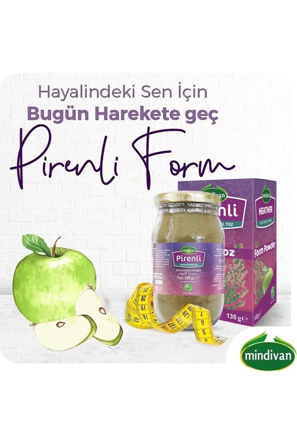Pi̇renli̇ Form Toz ( Di̇et Destek Ürünü ) X 3 Adet