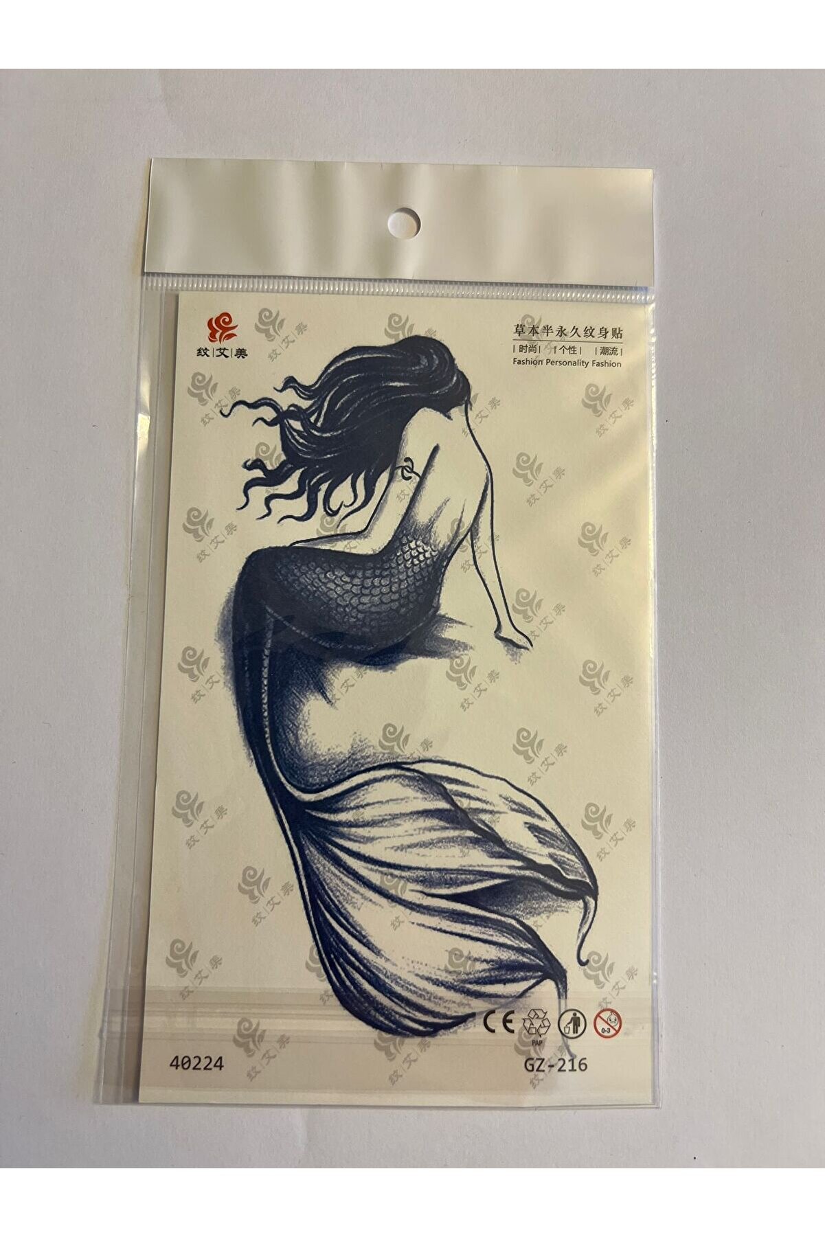 Ai̇rbrush Tattoo G&uuml;neş Deni̇z 3 Hafta Kalıcı 4 Adet Bi̇rden Yapıştırma Ge&ccedil;i̇ci̇ D&ouml;vme Yarı Kalıcı D&ouml;vmeler