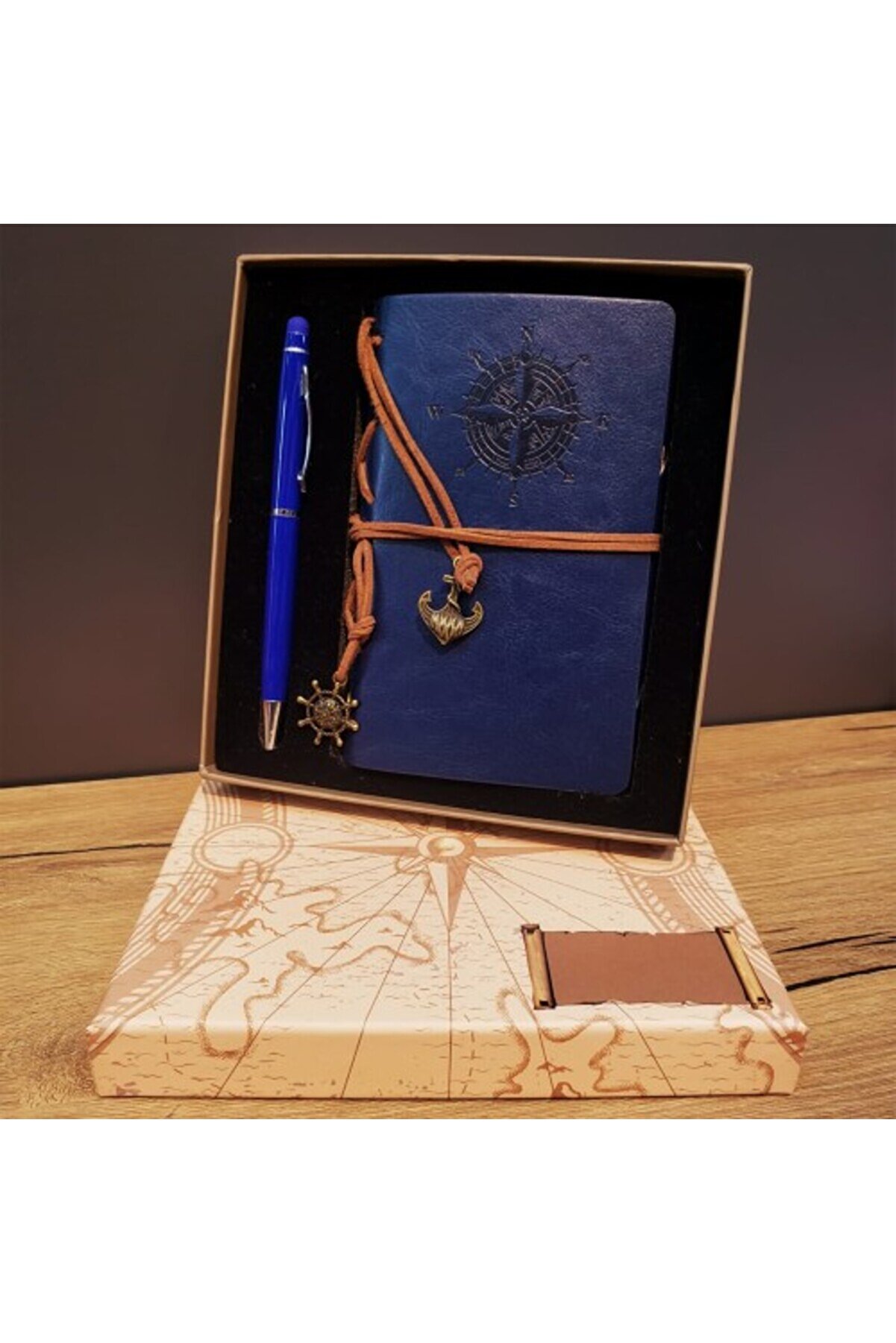 evimdeyokyok Pusula Defter Ve Tükenmez Kalem Set