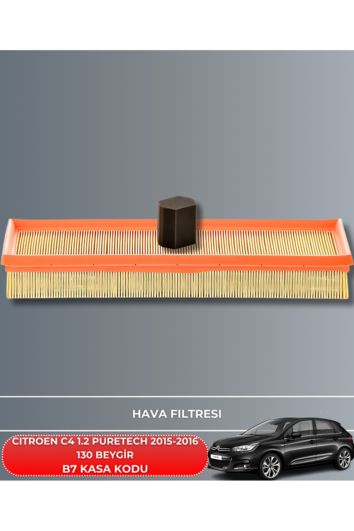 Cıtroen C4 1.2 Puretech 2015-2016 130 Beygi̇r Fi̇ltre - Yag Bakım Seti̇