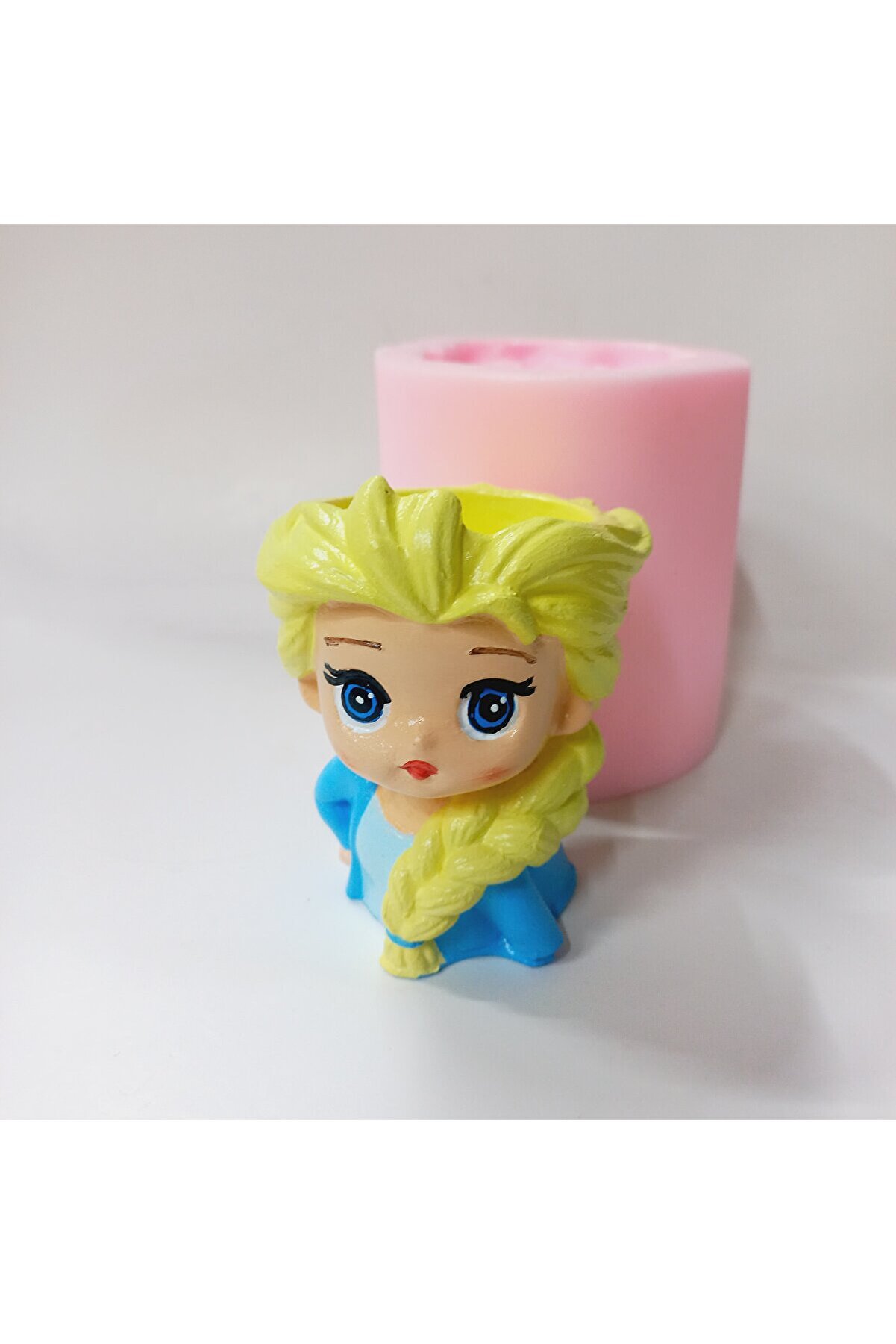 Kalıpcınızburada Elsa Saksı Si̇li̇kon Kalıp - K7544