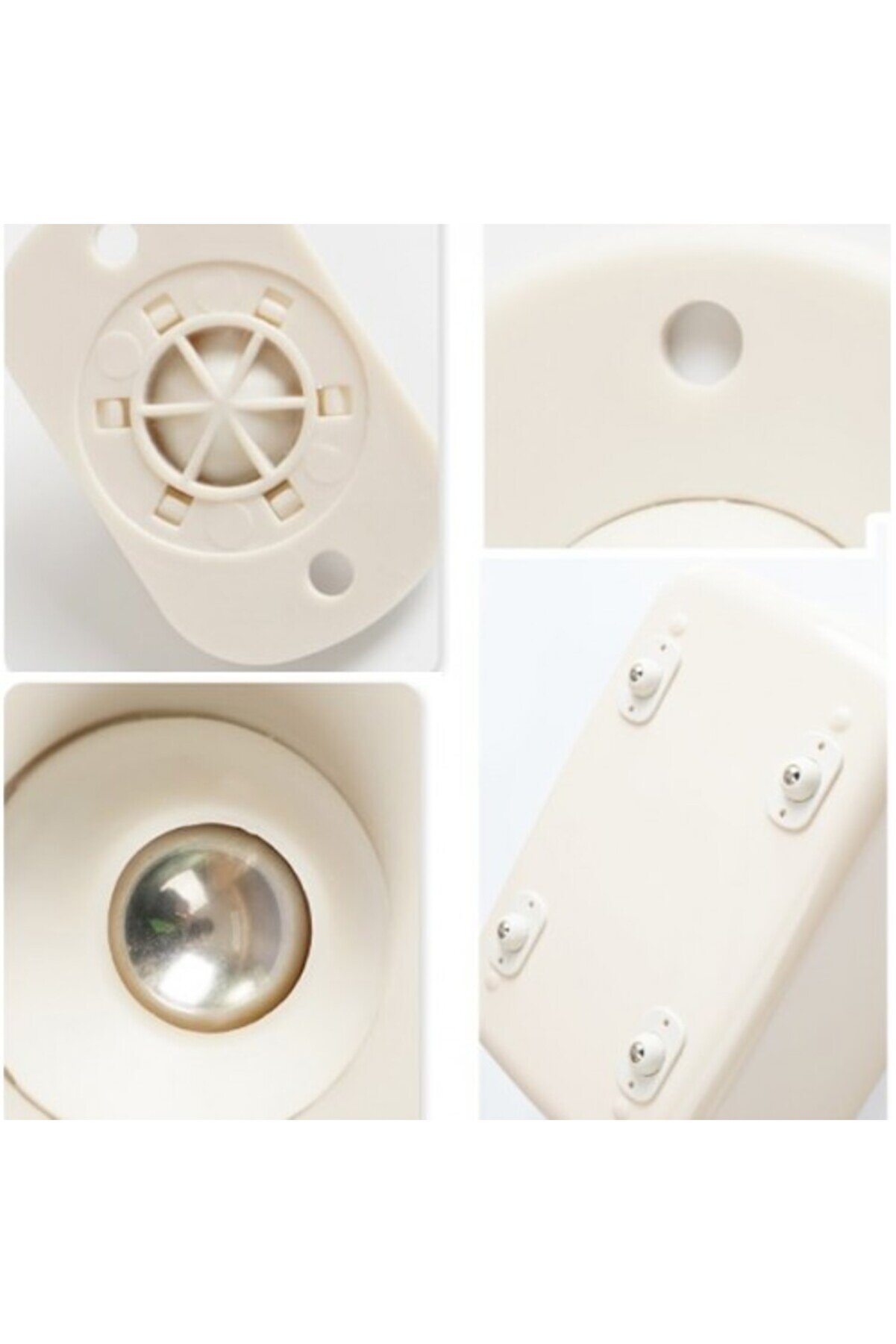 Afrodi̇t Gi̇yi̇m Yapışkanlı Eşya Kaydırma Bi̇lyeleri̇ - Kolay Taşıma Aparatı 4 Adet