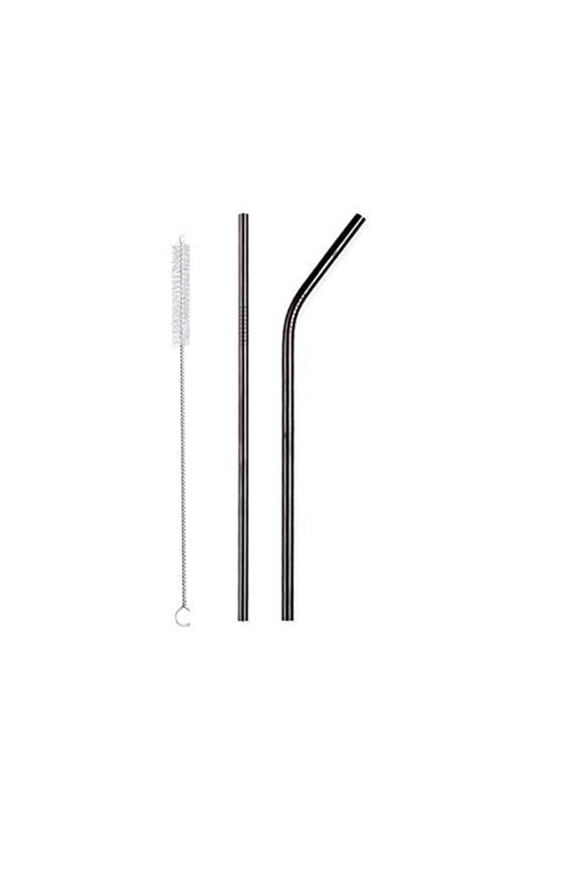 Ethab Ti̇caret 5 Par&ccedil;a Metal Pi̇pet - Paslanmaz &Ccedil;evre Dostu Metal Pi̇pet Fır&ccedil;a Seti̇