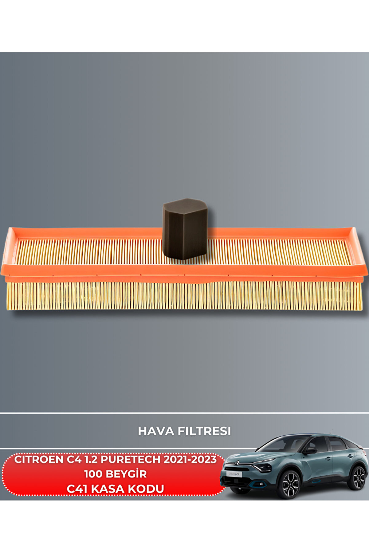 Cıtroen C4 1.2 Puretech 2021-2022-2023 100 Beygi̇r Fi̇ltre - Yag Bakım Seti̇