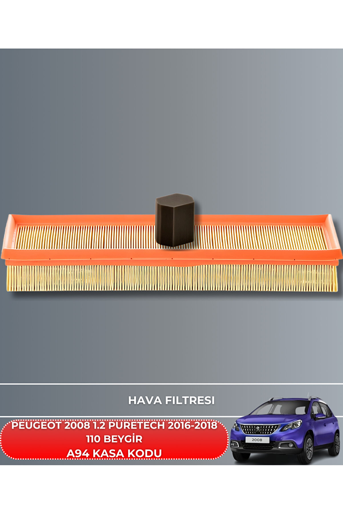 Peugeot 2008 1.2 Puretech 2016-2017-2018 110 Beygi̇r Fi̇ltre - Yag Bakım Seti̇