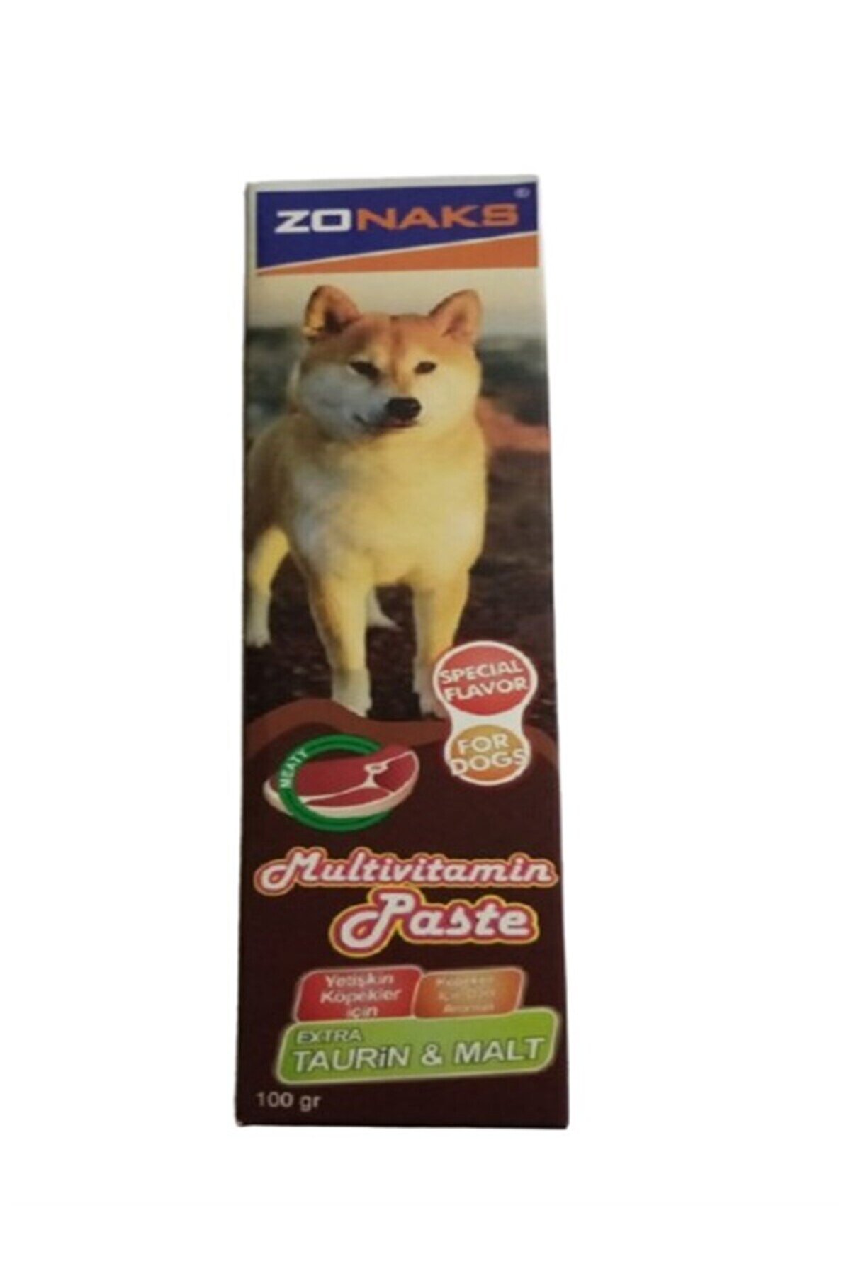Zonax K&ouml;pek Multi̇vi̇tami̇n Pasta Extra Tauri̇n 100 Gr
