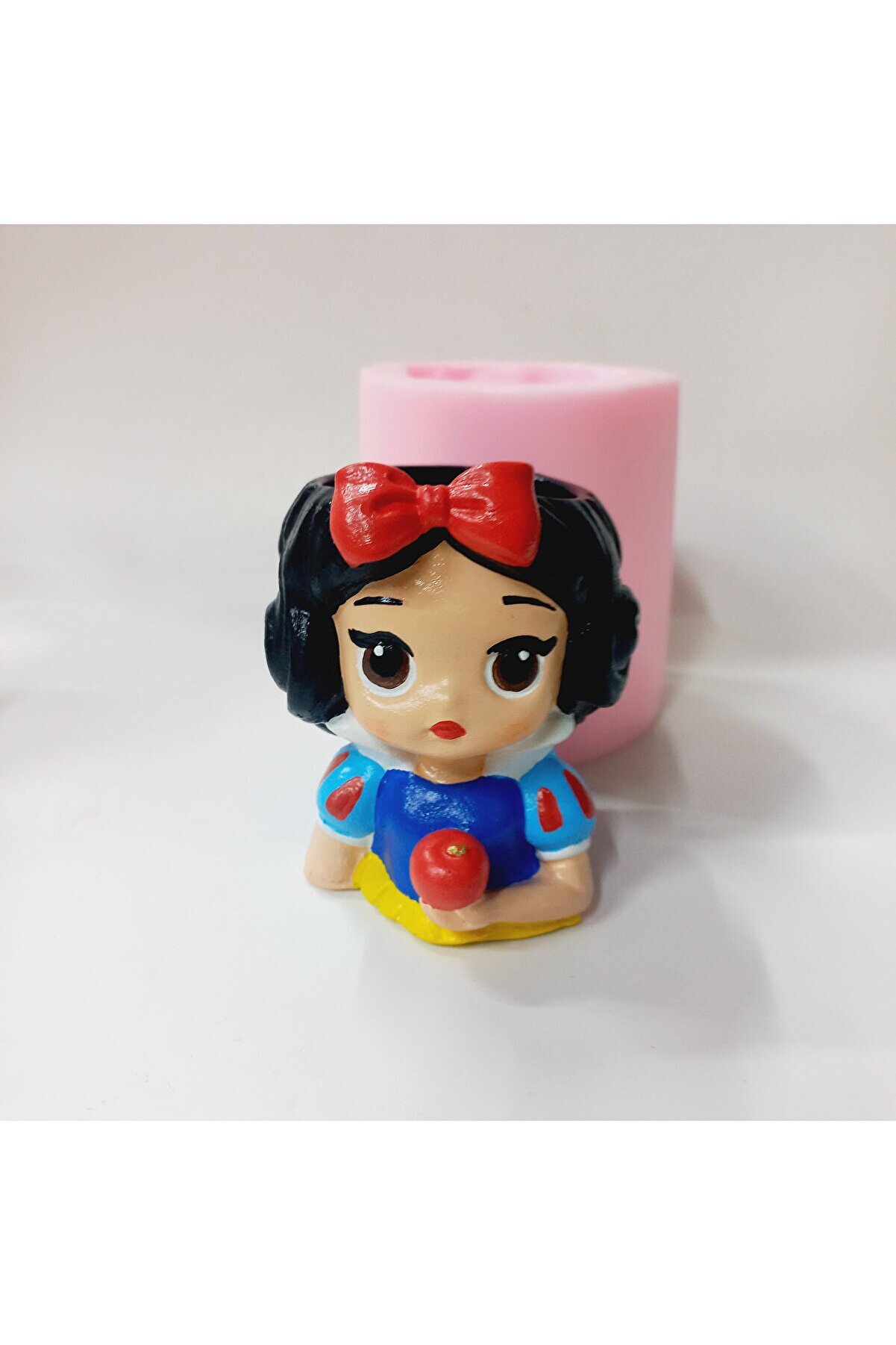 Kalıpcınızburada Pamuk Prenses Saksı Si̇li̇kon Kalıp - K7543