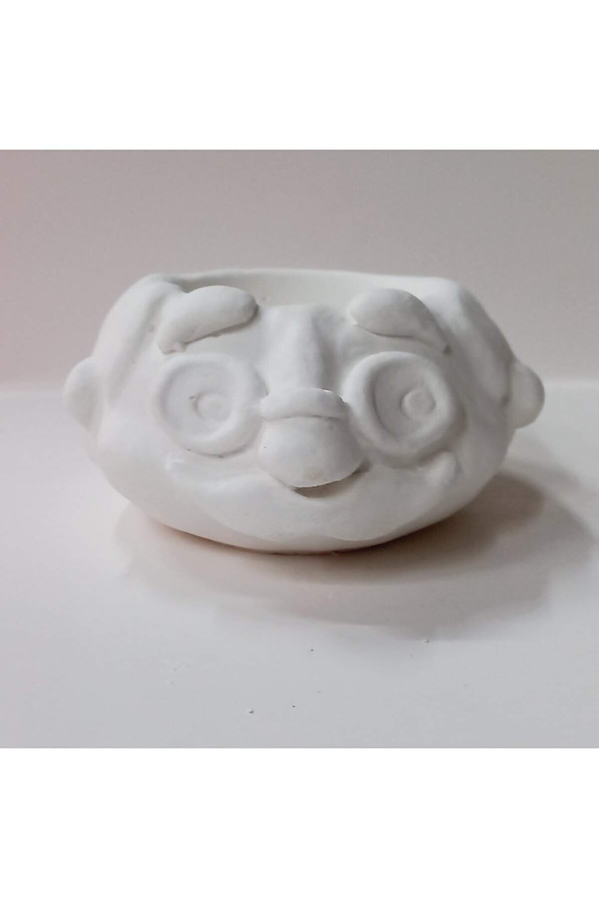 Kalıpcınızburada Gözlüklü Dede Saksı Si̇li̇kon Kalıp - K7565