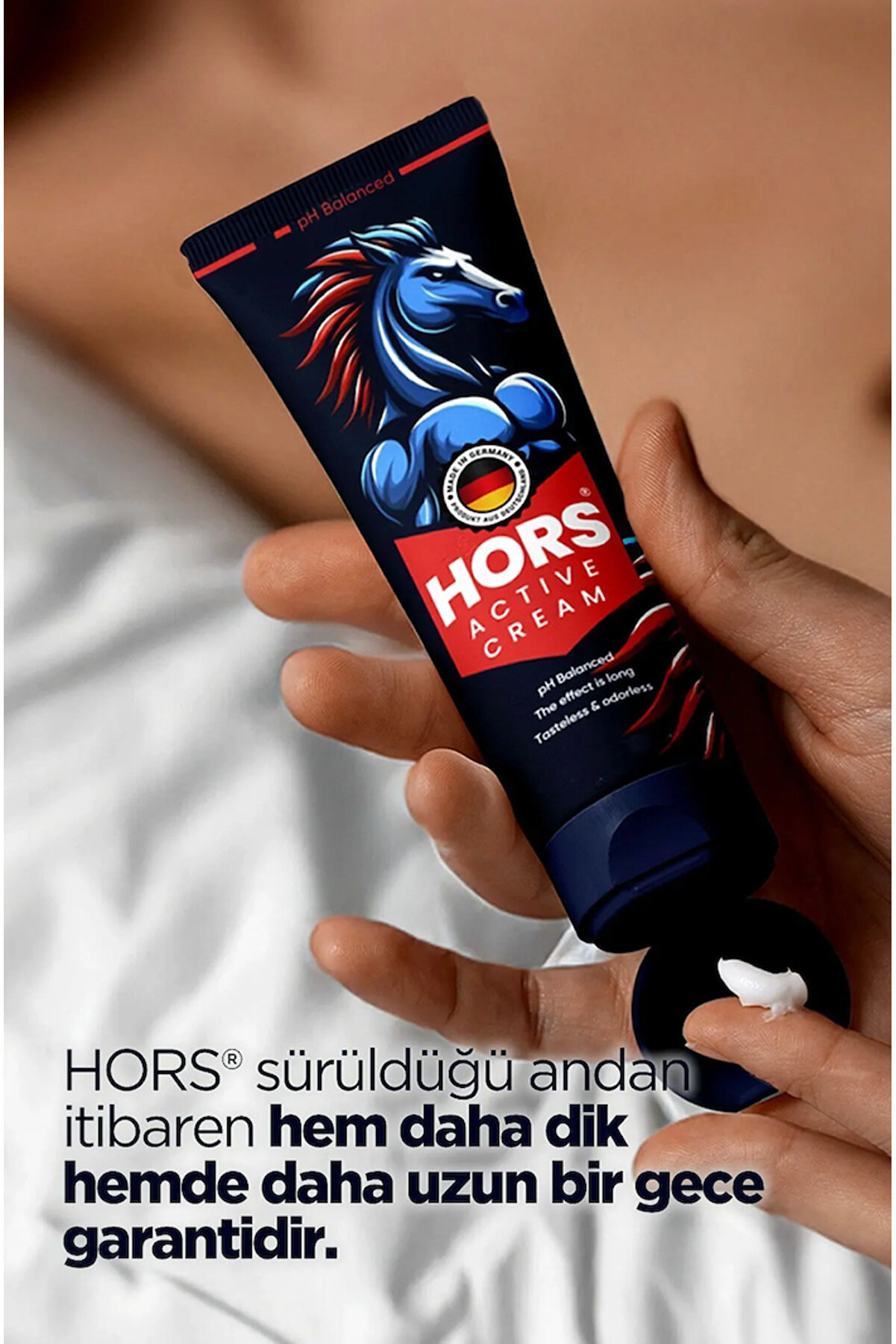 Hors Acti̇ve Cream Geci̇kme Ve Sertleşme P.eni̇s Kremi̇ 50Ml 1 Adet + 1 Adet Jel