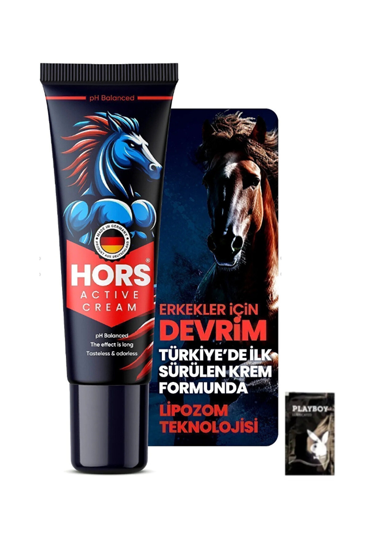 Adoil Hors Active Cream Gecikme Ve Sertleşme P.enis Kremi 50ml 1 Adet + 1 Adet Jel