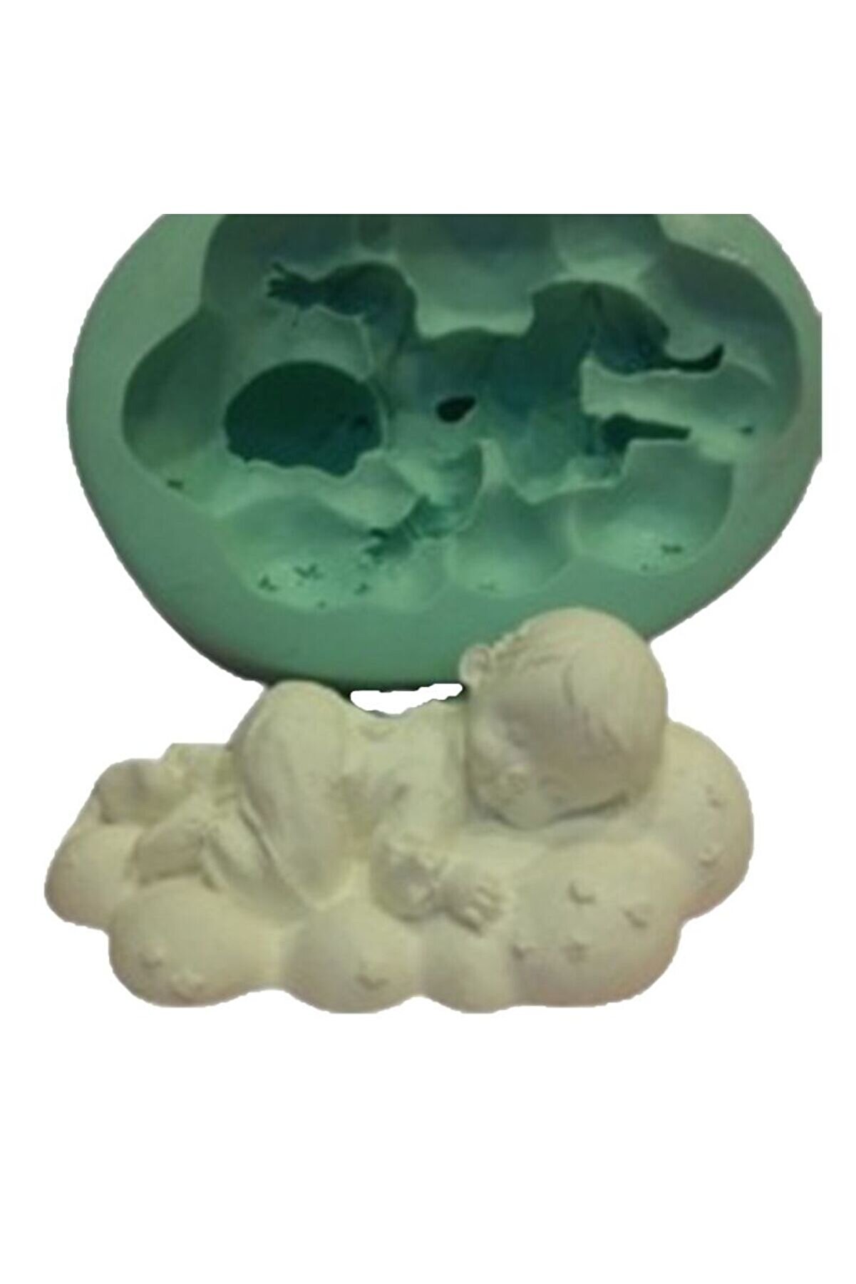 Kalıpcınızburada Uyuyan Bebek Slli̇kon Kalıp - K54