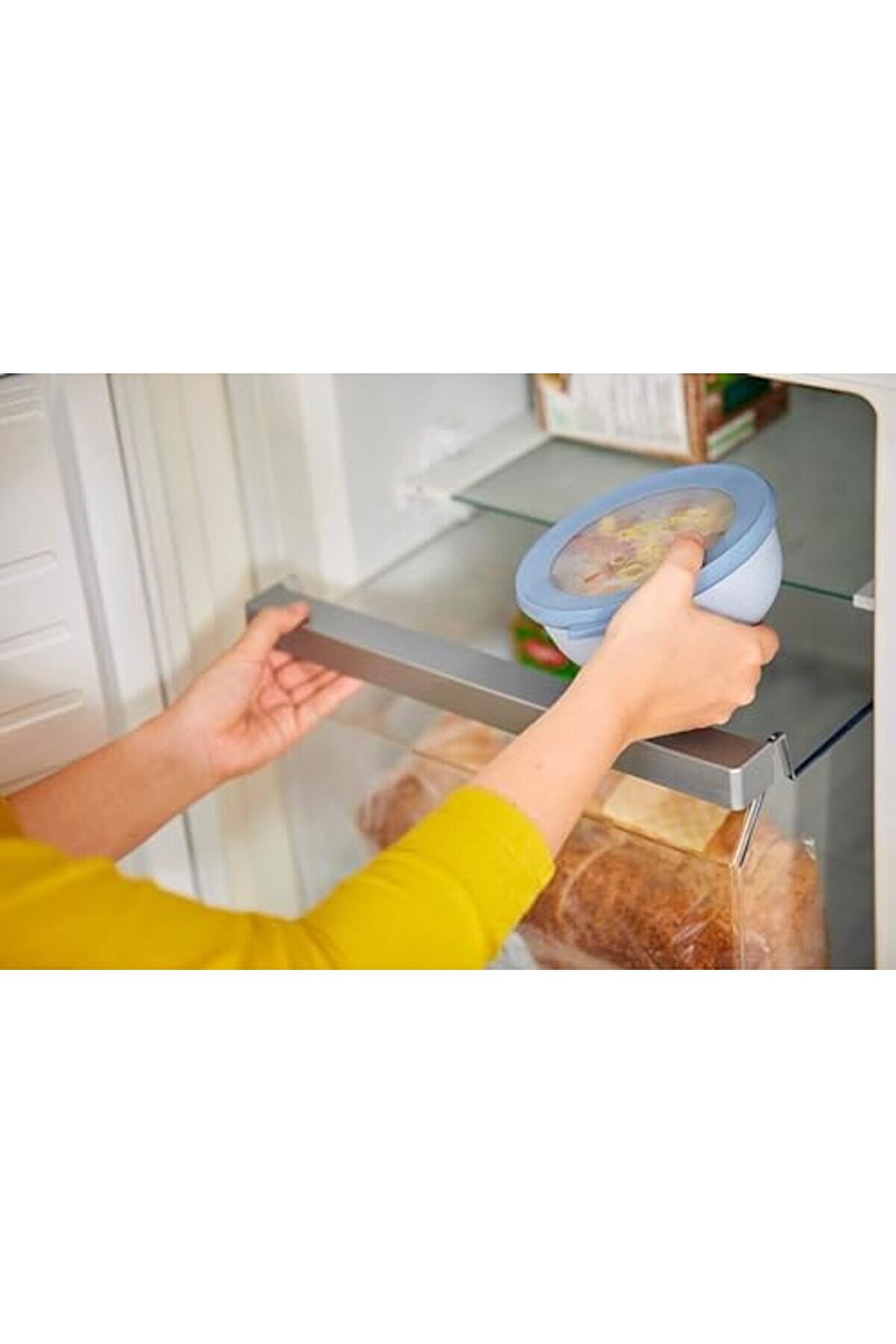 Lvnshop Ci̇rqula Yuvarlak Çok Amaçlı Kase – Çam – 1250 Ml Haci̇m – Kapaklı – Kırılmaz Malzeme – Sızdır