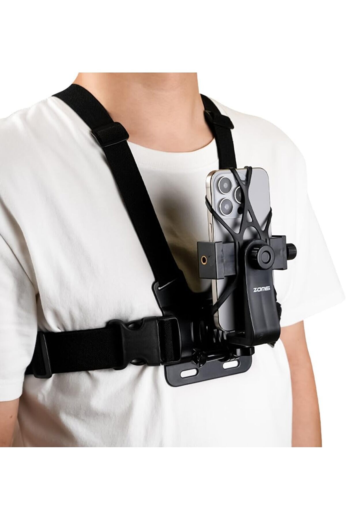 STOREMAX lvnmblya Aksiyon Kamera ve Telefon Tutucu Göğüs Askısı Gezi Seyahat ve Sürüşlerde Kullanmak