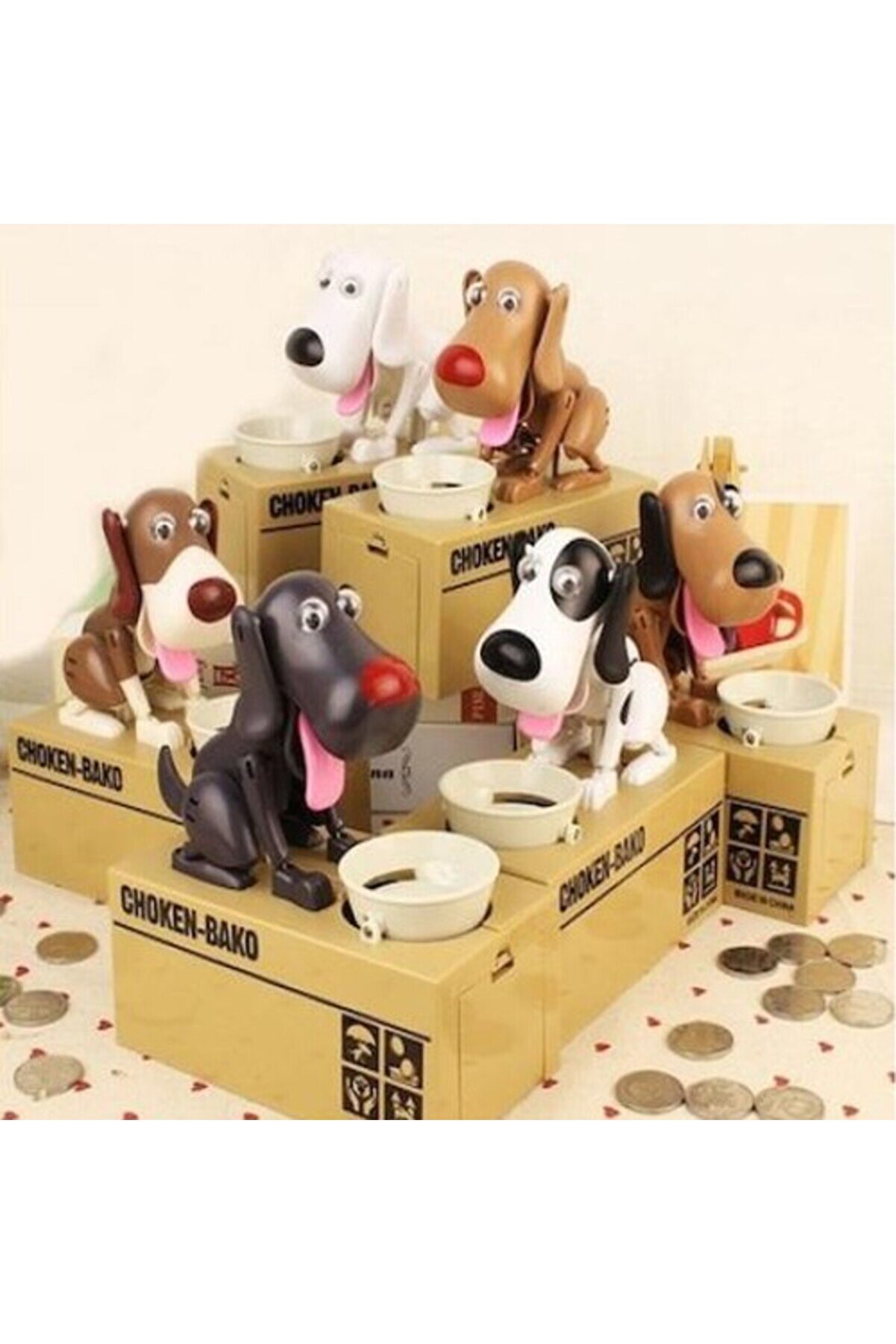 evimdeyokyok Para Yiyen Köpek Kumbara