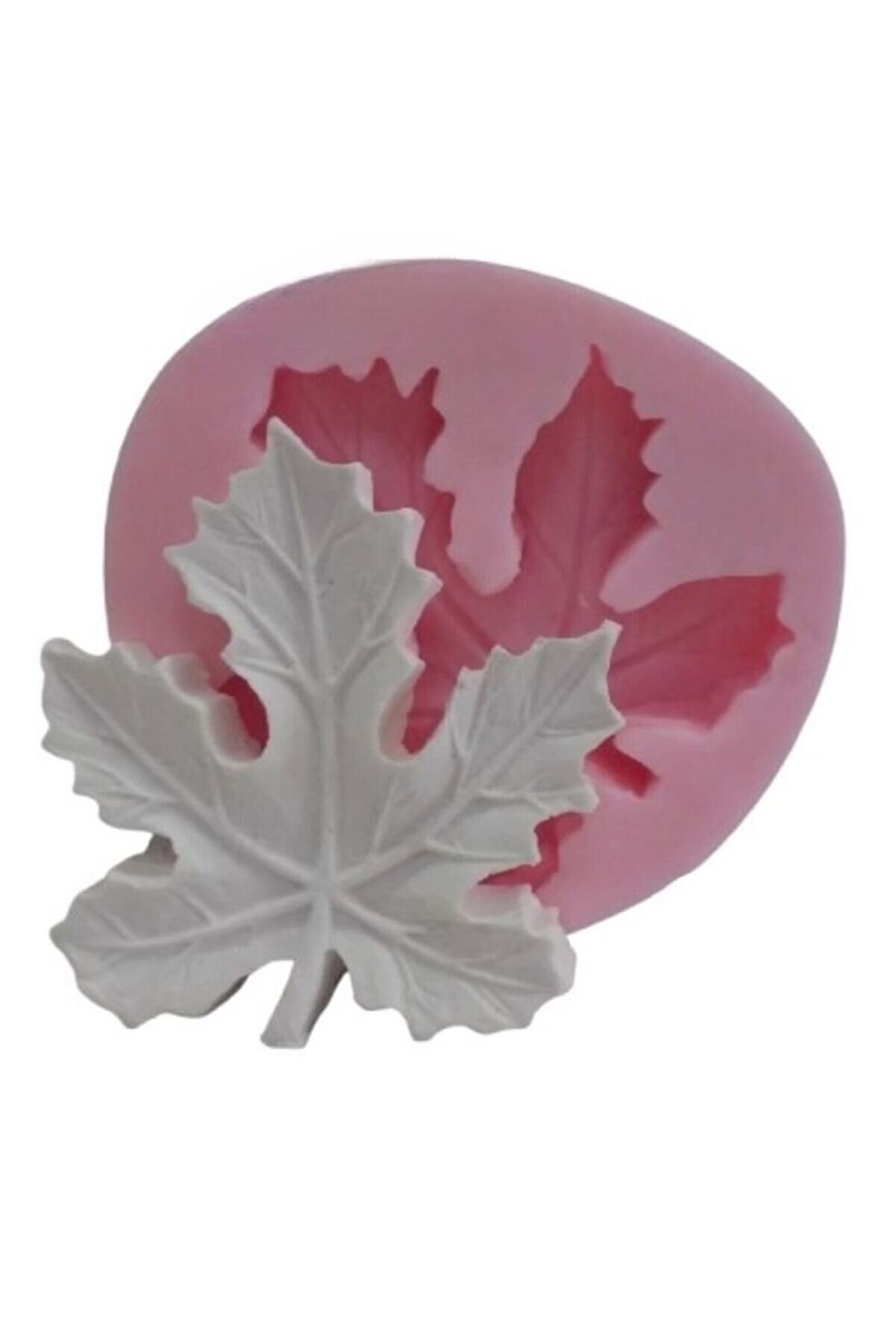 Kalıpcınızburada Çınar Yaprağı Si̇li̇kon Kalıp - K585