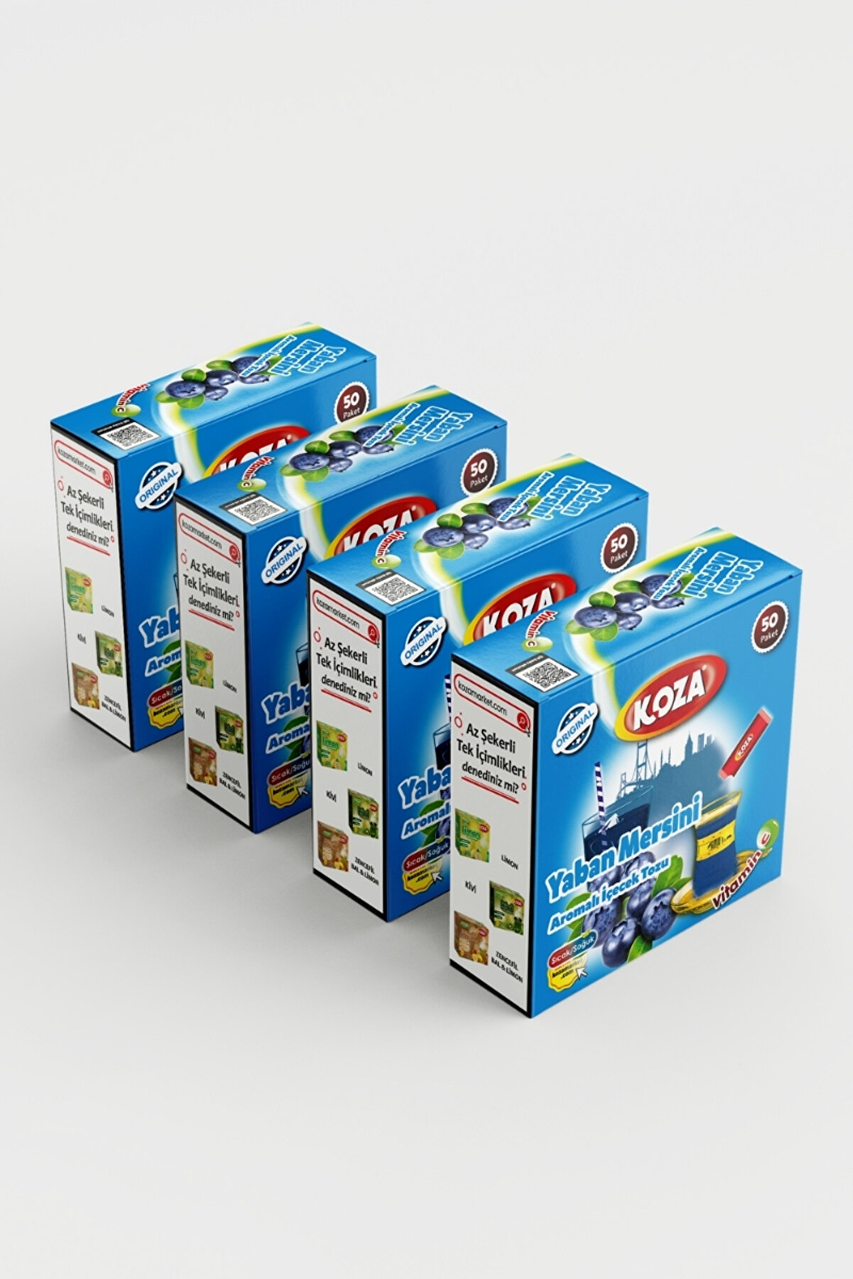 Tek İ&ccedil;i̇mli̇k Yaban Mersi̇ni̇ Aro. İ&ccedil;ecek Tozu (50 Sti̇ck)