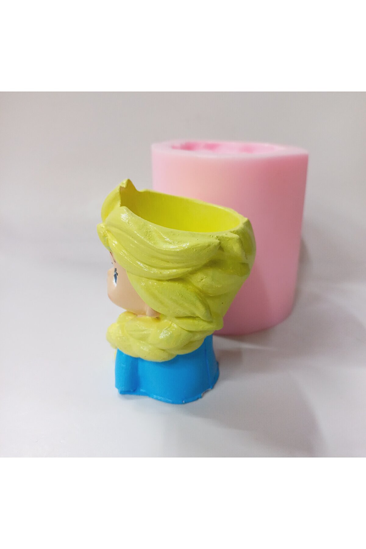 Kalıpcınızburada Elsa Saksı Si̇li̇kon Kalıp - K7544