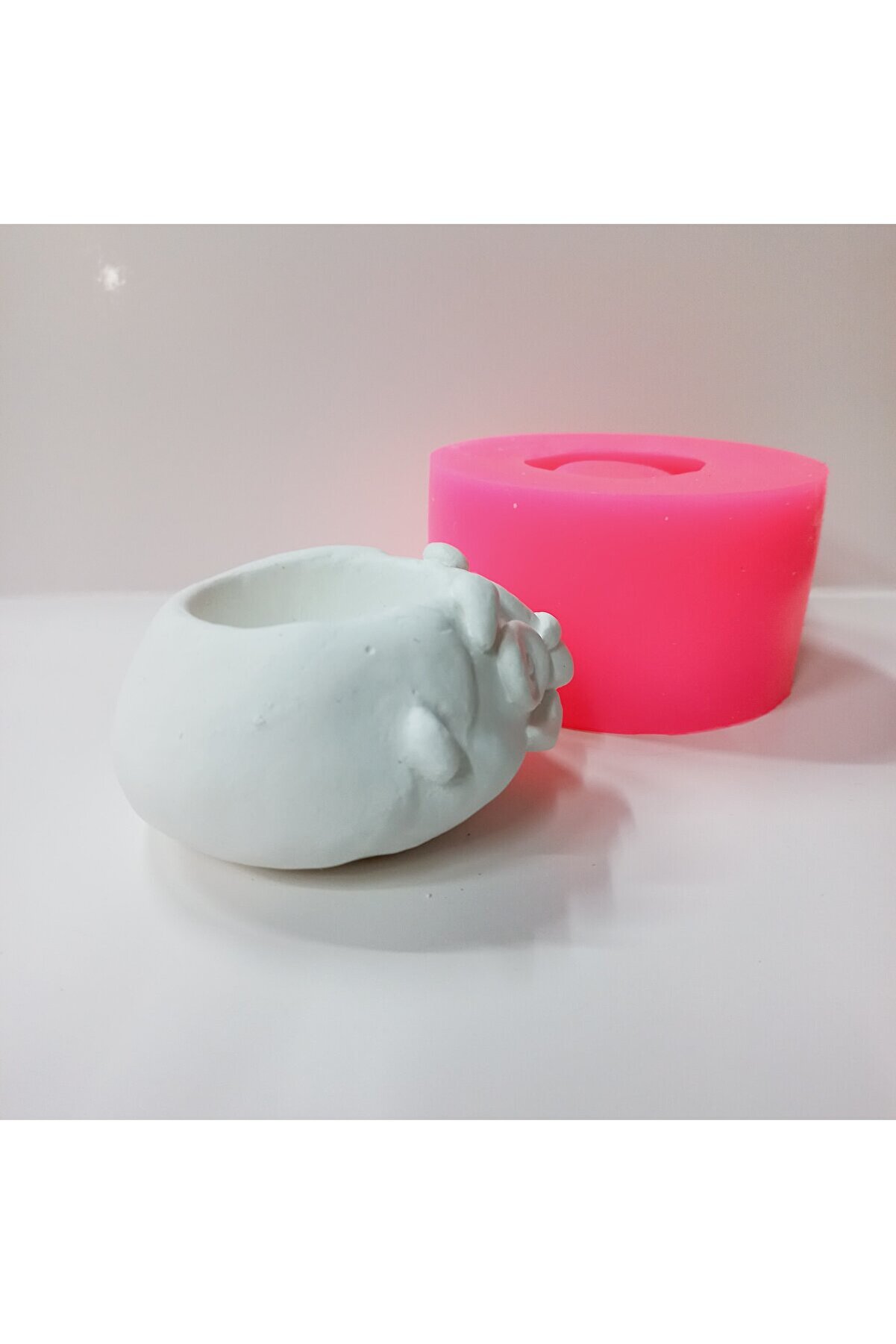 Kalıpcınızburada Gözlüklü Dede Saksı Si̇li̇kon Kalıp - K7565