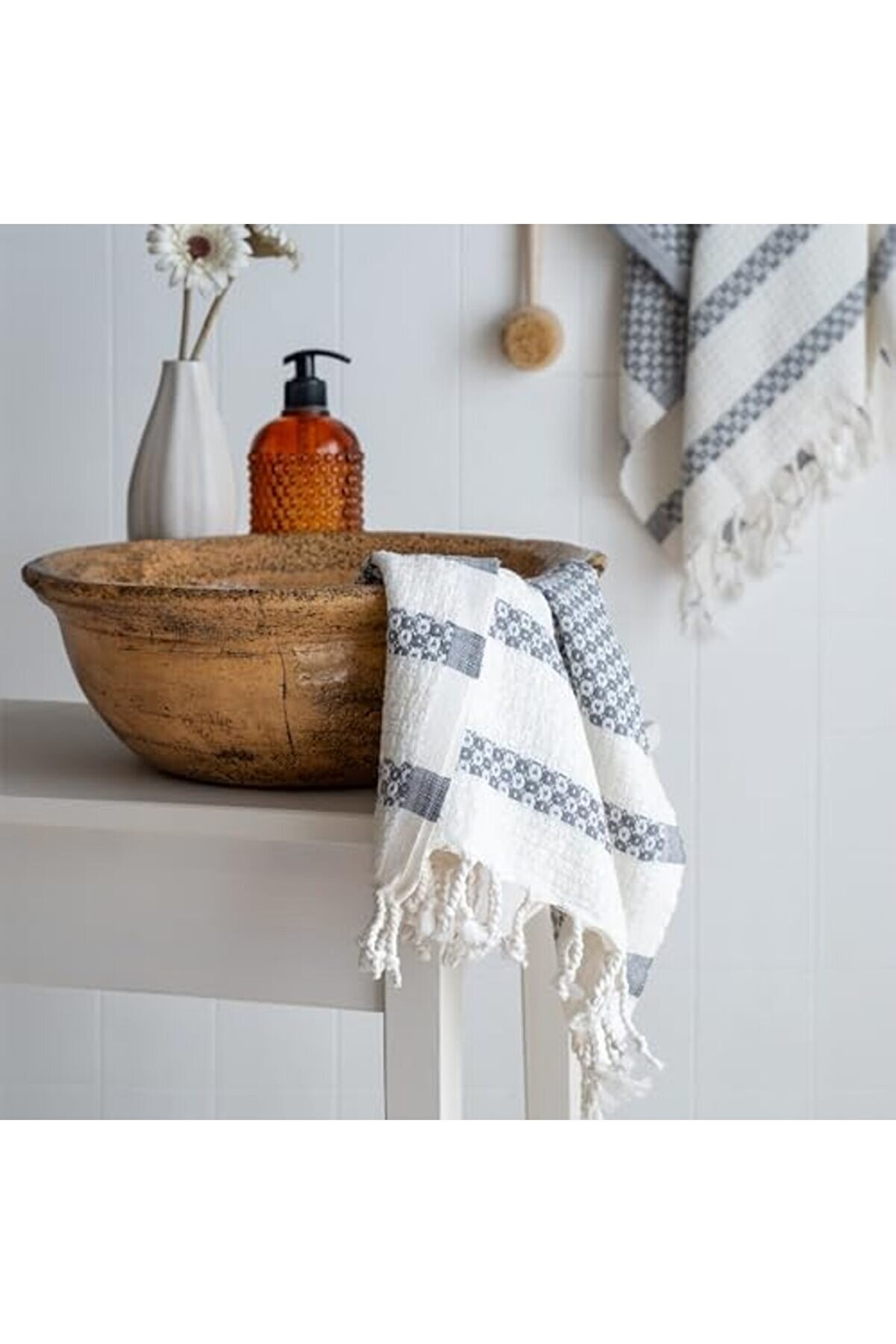 Brfshop 2 Li̇ Peştemal Havlu Seti̇,Peştemal Plaj Havlusu, Hamam, Çocuk Peştamal, (100X47-Peşki̇r),