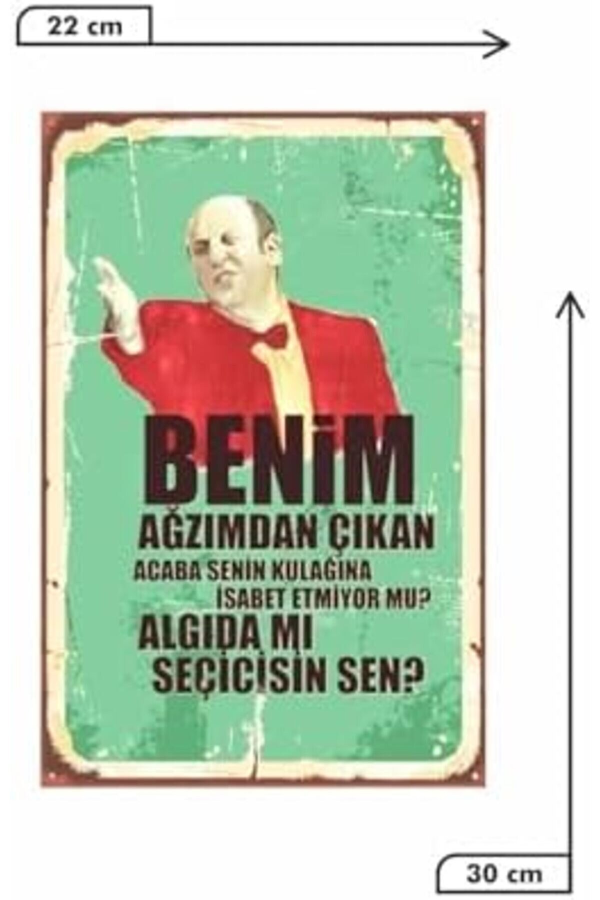 Kuşe Kağıt Duvar Posteri̇ Klasi̇k Retro Drtr0108