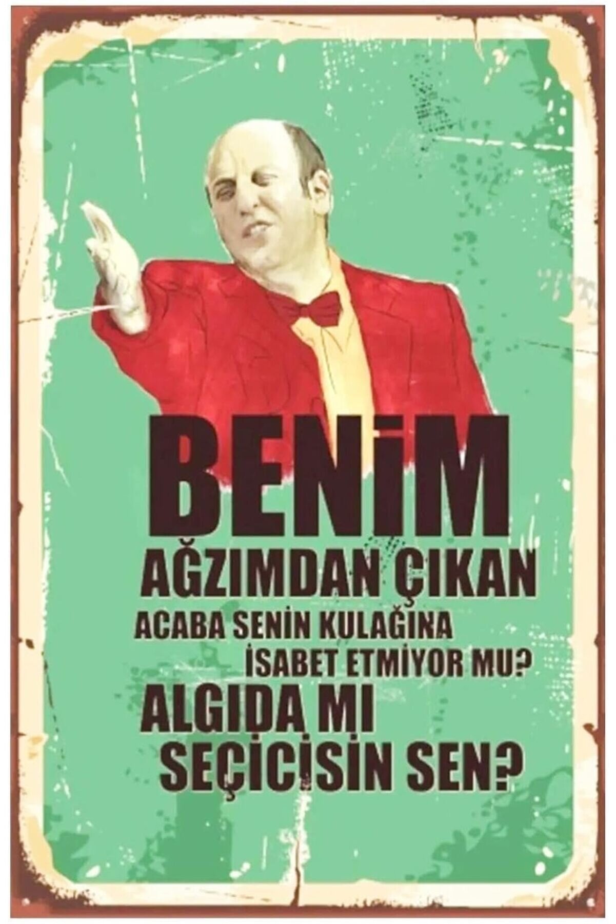 STOREMAX Kuşe Kağıt Duvar Posteri Klasik Retro Drtr0108