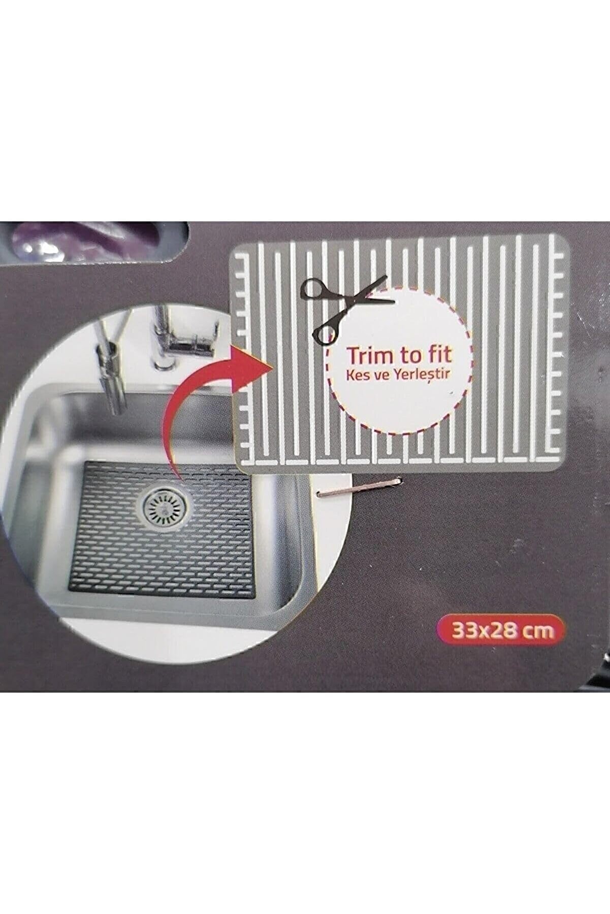 STOREMAX ynsShoping Dikdörtgen Silikon Lavabo Buzluk Matı 33X28 Cm Renk 1 Adet 115 NewTrrending 1178227