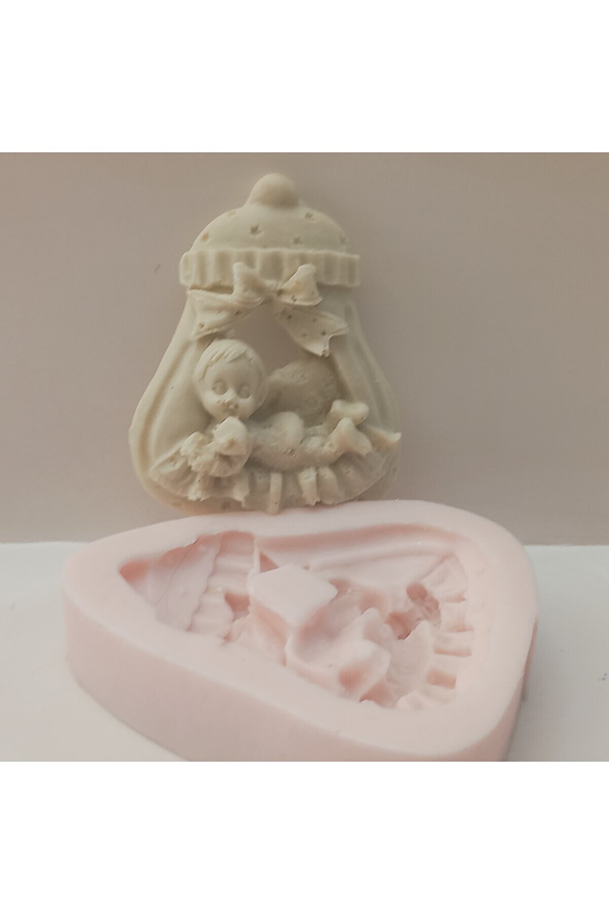 Kalıpcınızburada Bi̇beron Bebek Si̇li̇kon Kalıp - K34